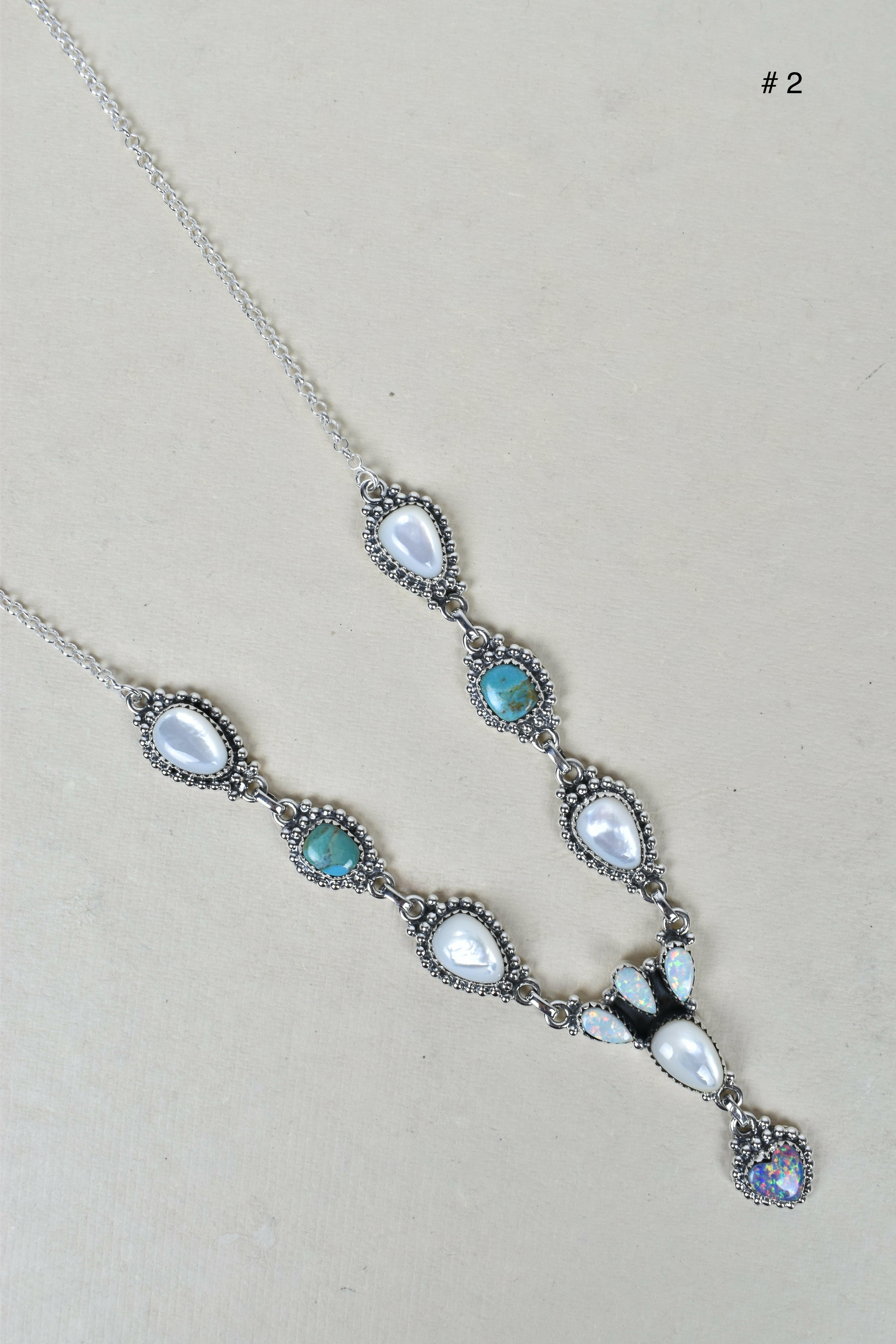 The Ethereal Elegance Sterling Silver Necklace-Lariat and Y Necklaces-Krush Kandy, Women's Online Fashion Boutique Located in Phoenix, Arizona (Scottsdale Area)