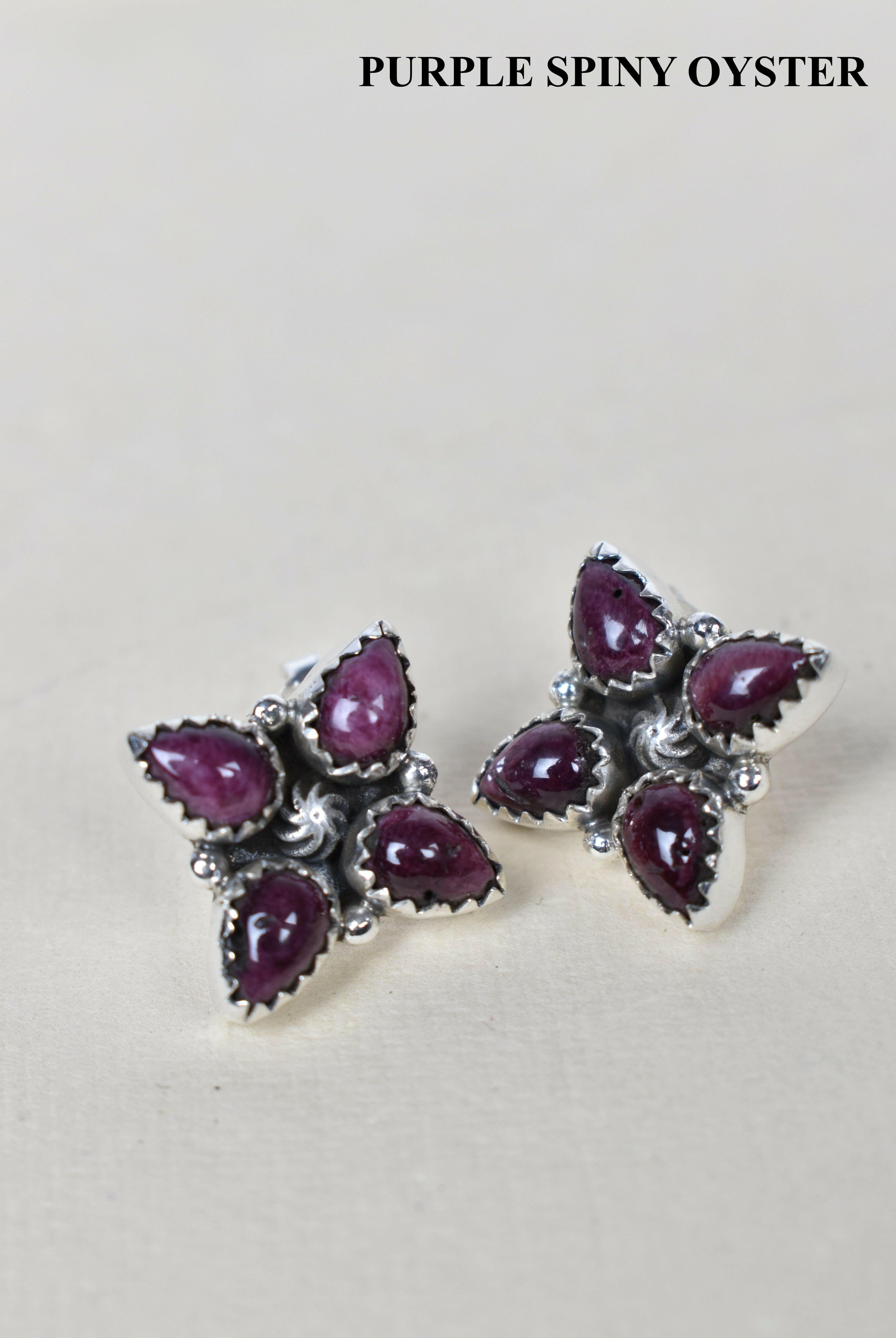 Shirley One of a Kind Stud Cluster Earrings-Stud Earrings-Krush Kandy, Women's Online Fashion Boutique Located in Phoenix, Arizona (Scottsdale Area)