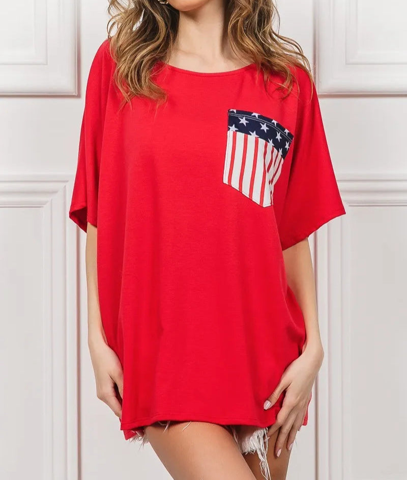 BiBi French Terry With Front Pocket Dolman Sleeves Top-Tops-Krush Kandy, Women's Online Fashion Boutique Located in Phoenix, Arizona (Scottsdale Area)