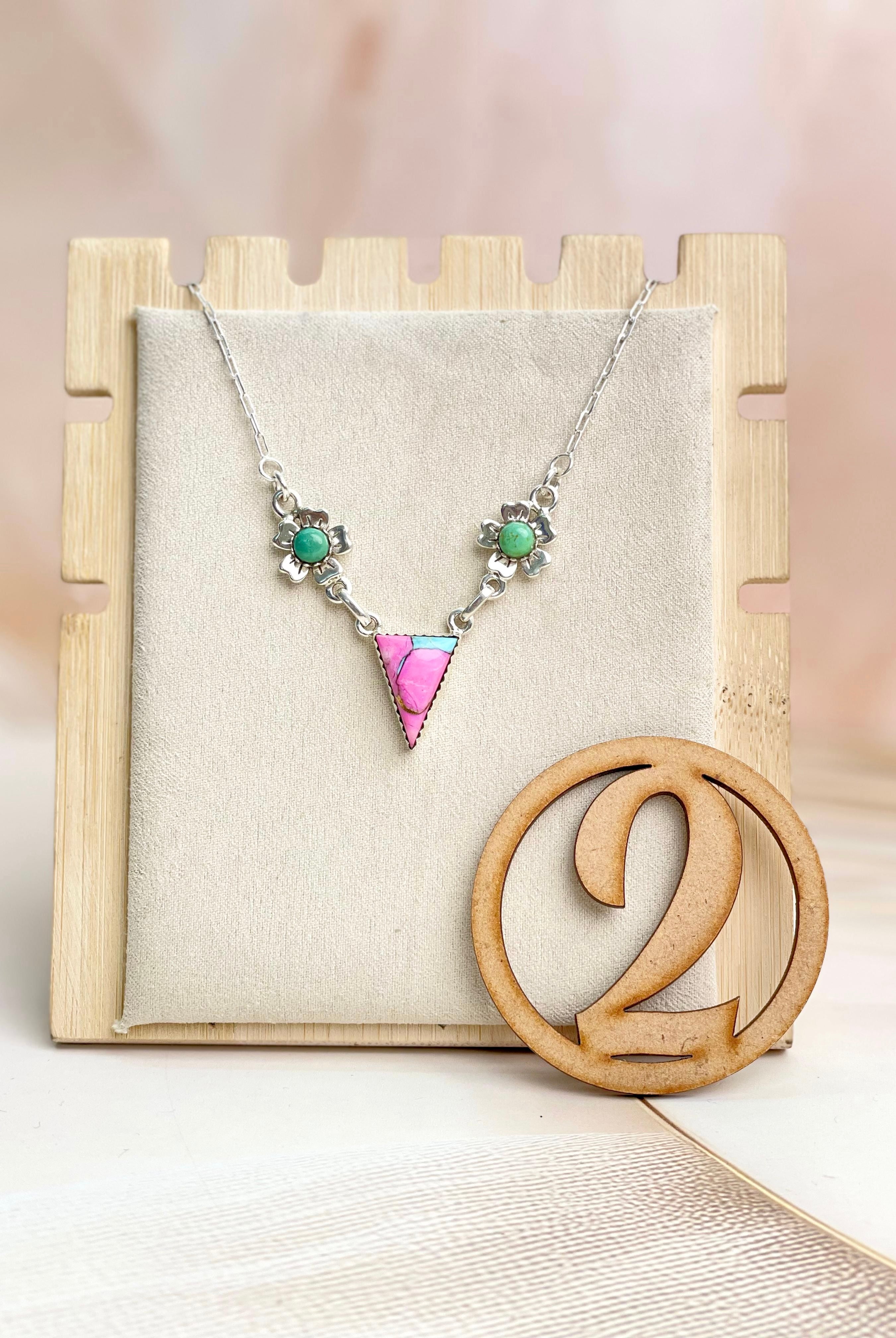 Wild Triad Floral Necklaces no22-Necklaces-Krush Kandy, Women's Online Fashion Boutique Located in Phoenix, Arizona (Scottsdale Area)