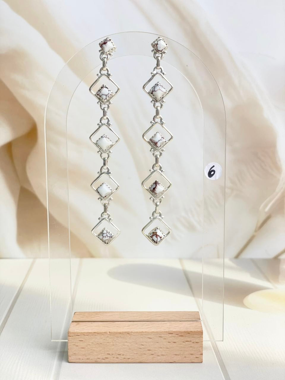 Square Dancing Dangle Earrings-Earrings-Krush Kandy, Women's Online Fashion Boutique Located in Phoenix, Arizona (Scottsdale Area)
