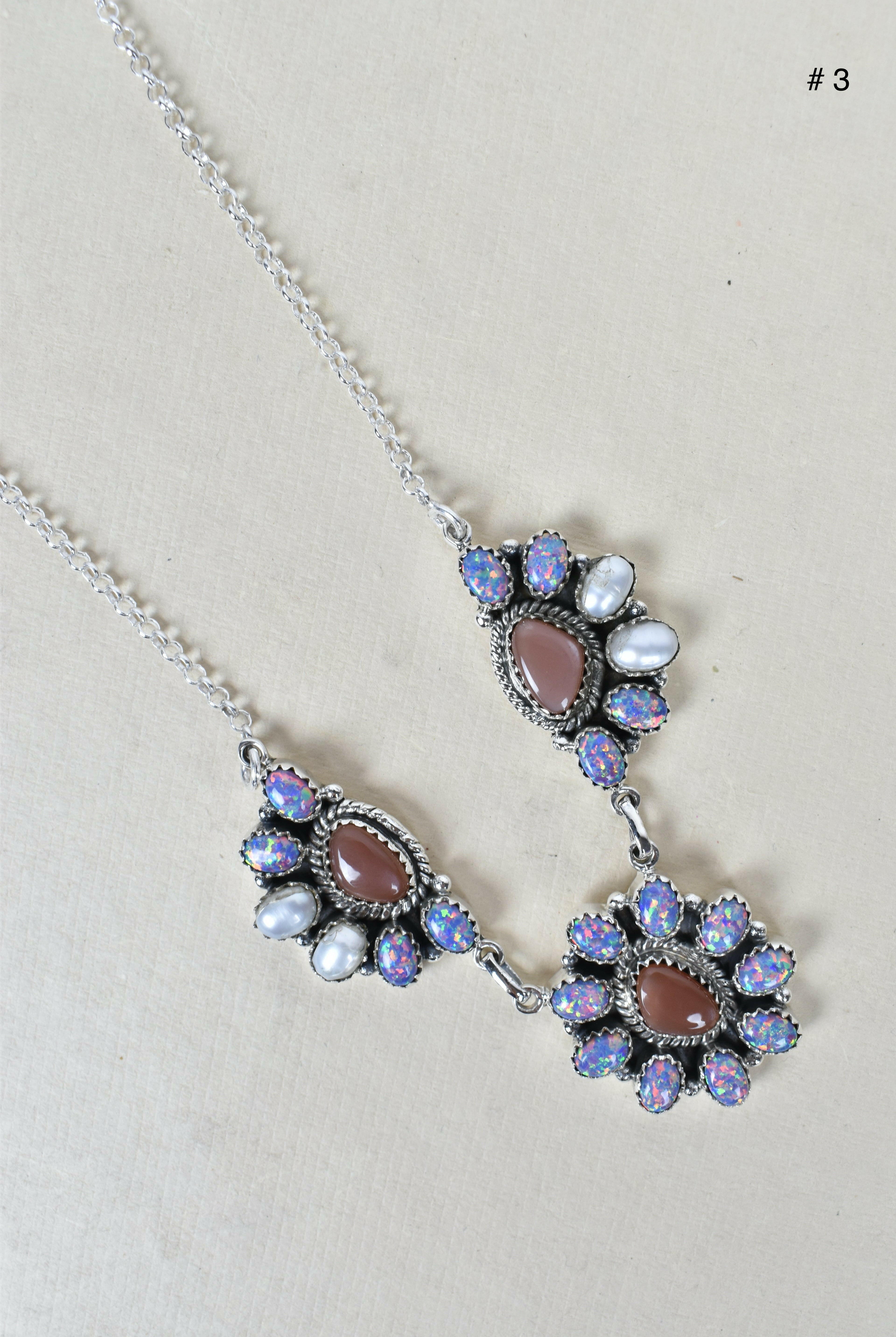 Everything Leads To You Blossom Necklace-Squash Blossom Necklaces-Krush Kandy, Women's Online Fashion Boutique Located in Phoenix, Arizona (Scottsdale Area)