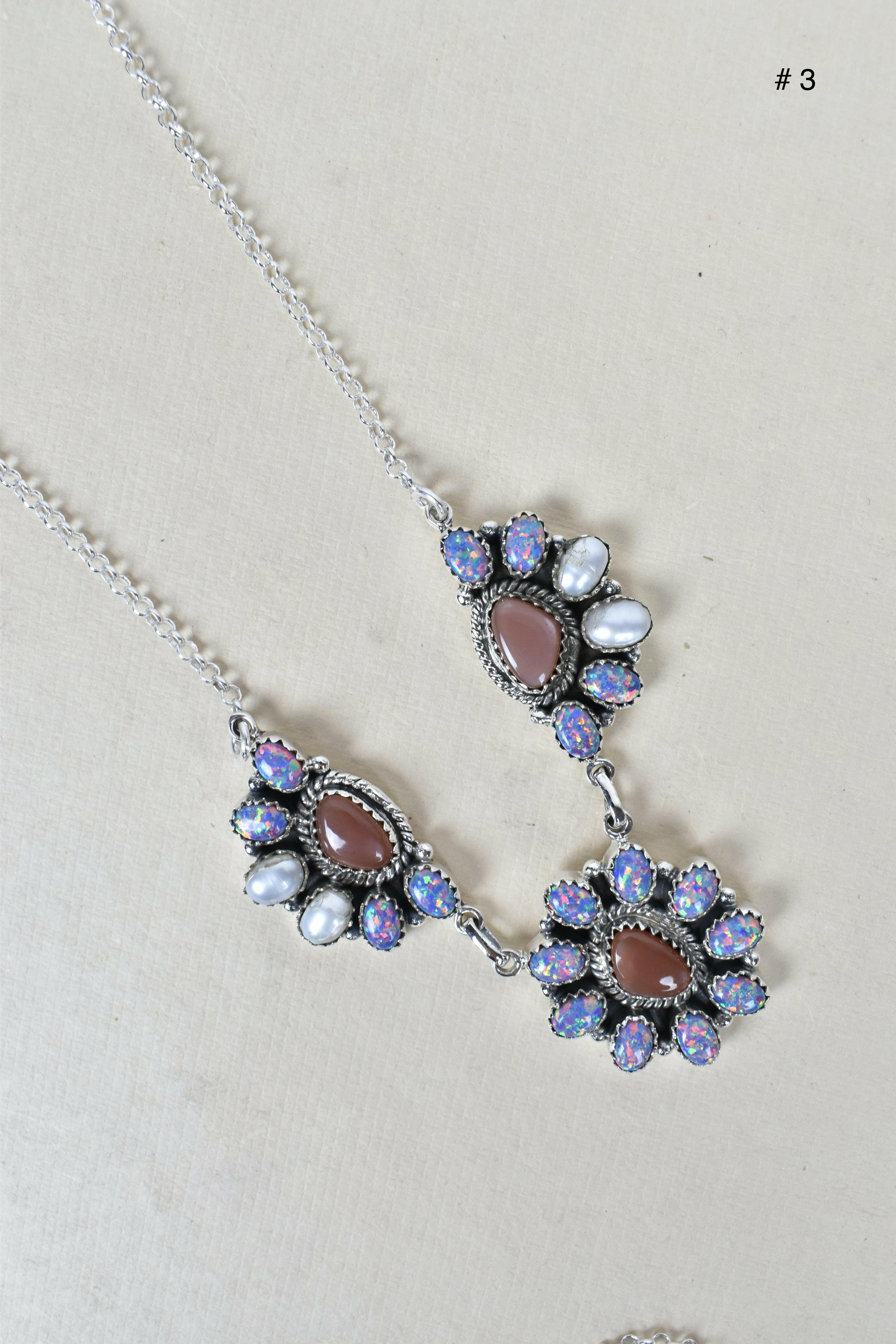 Everything Leads To You Blossom Necklace-Squash Blossom Necklaces-Krush Kandy, Women's Online Fashion Boutique Located in Phoenix, Arizona (Scottsdale Area)