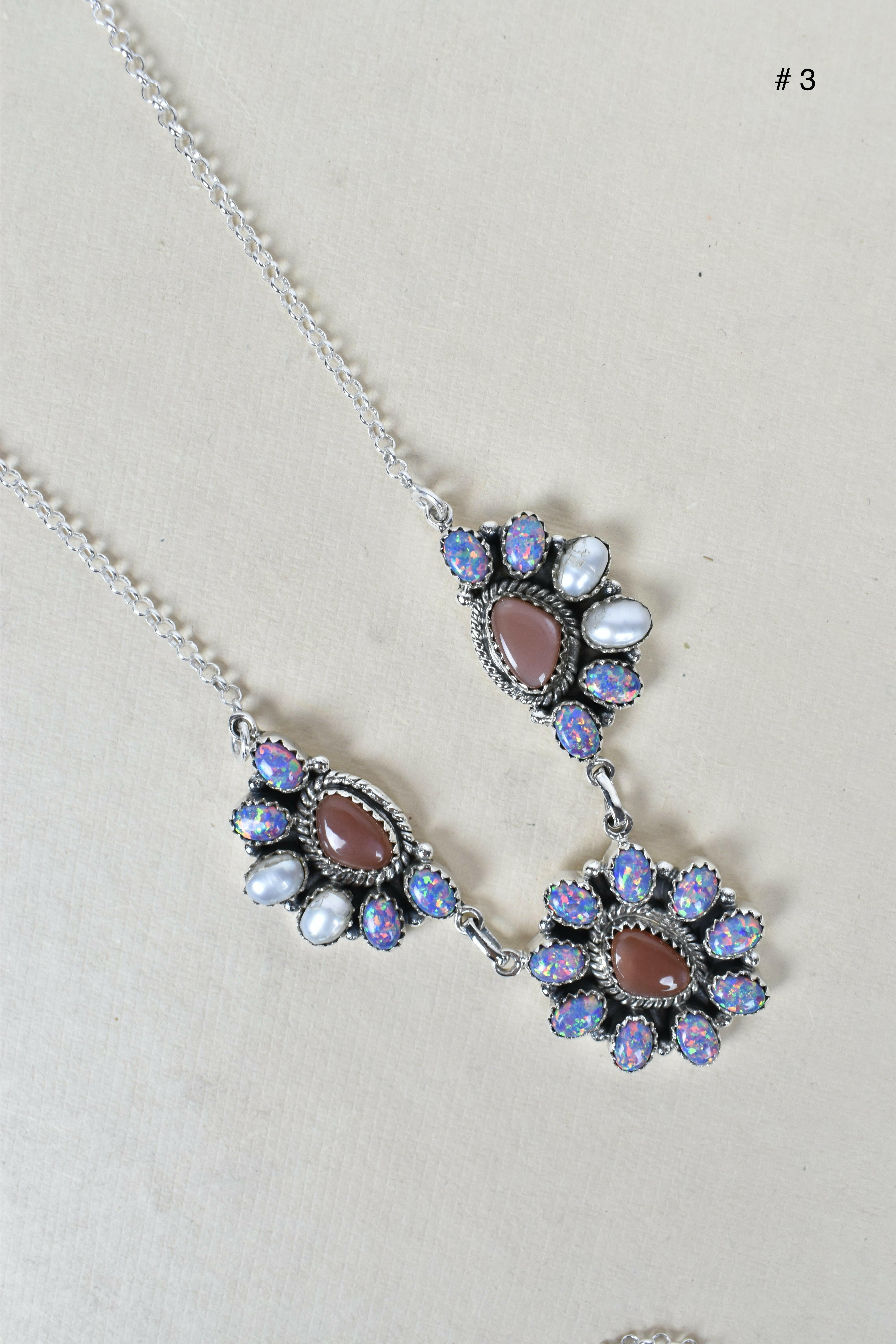 Everything Leads To You Blossom Necklace-Squash Blossom Necklaces-Krush Kandy, Women's Online Fashion Boutique Located in Phoenix, Arizona (Scottsdale Area)