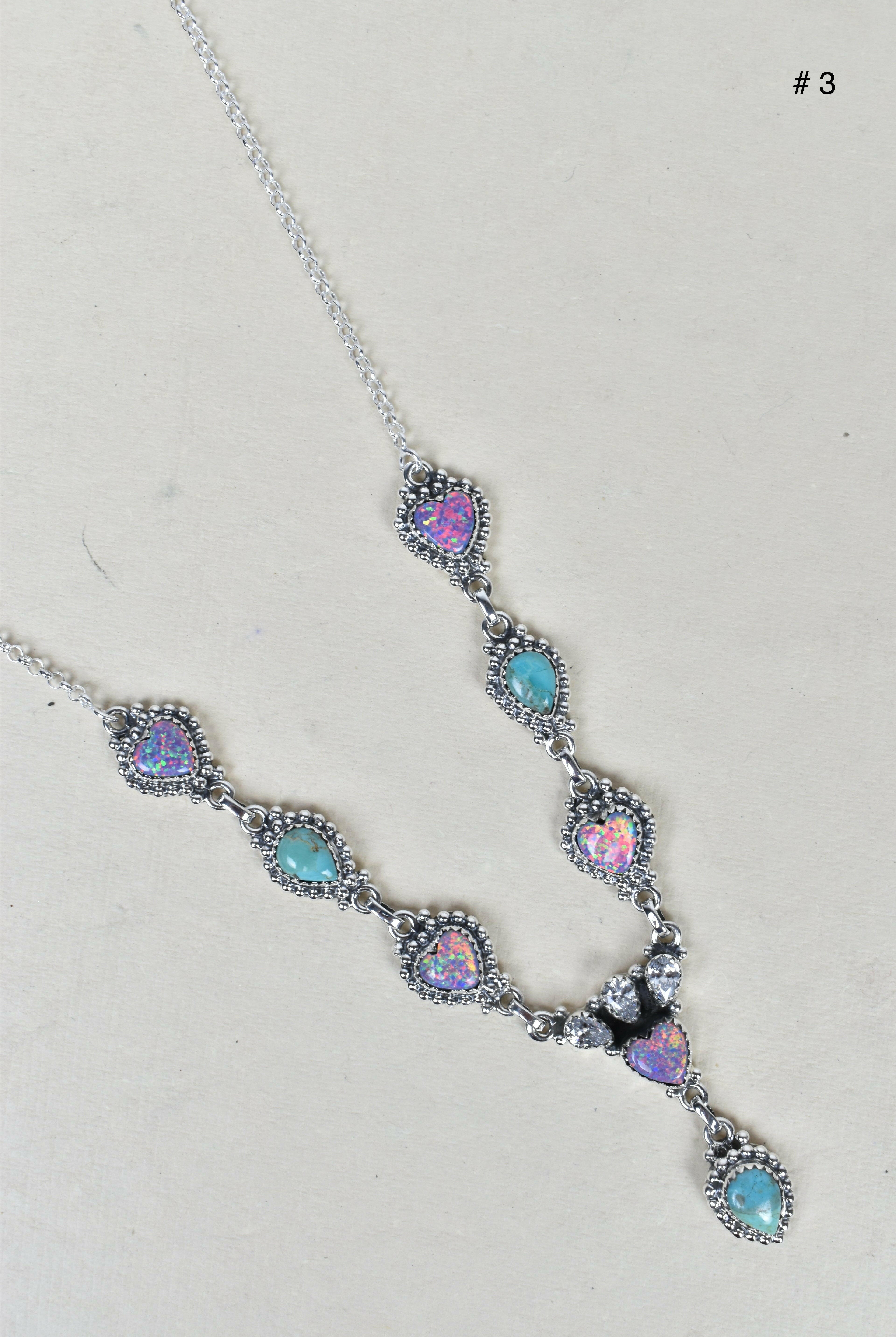 The Ethereal Elegance Sterling Silver Necklace-Lariat and Y Necklaces-Krush Kandy, Women's Online Fashion Boutique Located in Phoenix, Arizona (Scottsdale Area)
