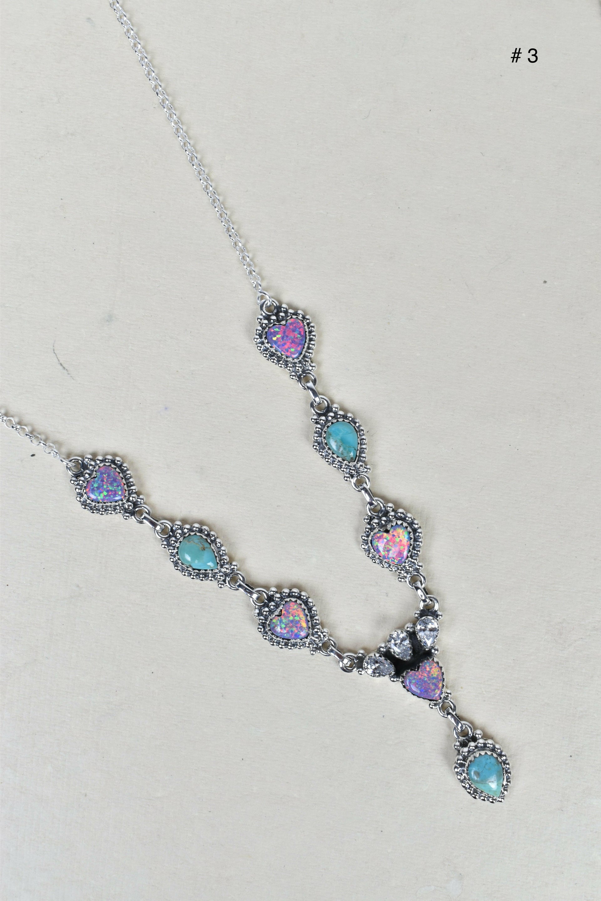 The Ethereal Elegance Sterling Silver Necklace-Lariat and Y Necklaces-Krush Kandy, Women's Online Fashion Boutique Located in Phoenix, Arizona (Scottsdale Area)