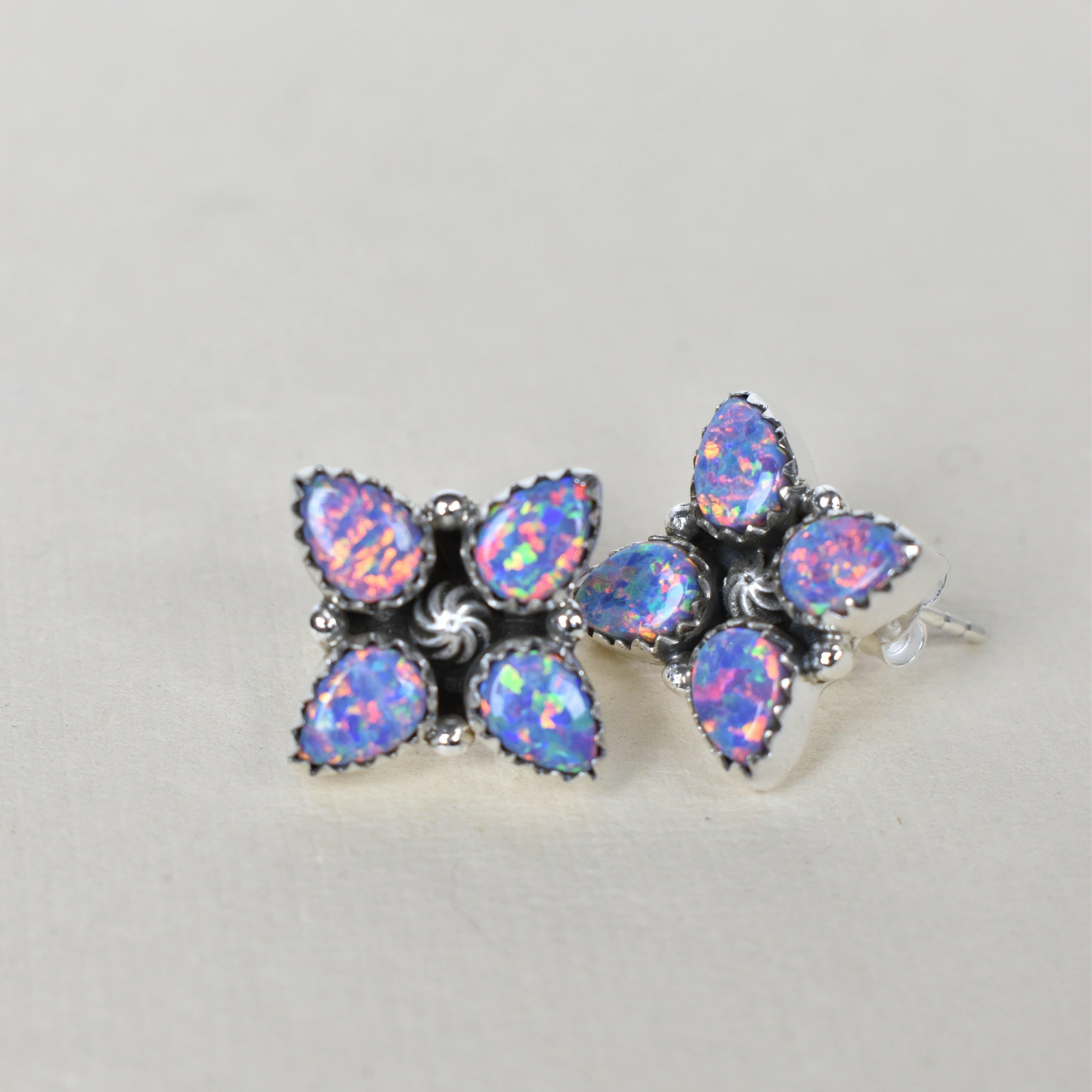 Shirley One of a Kind Stud Cluster Earrings-Stud Earrings-Krush Kandy, Women's Online Fashion Boutique Located in Phoenix, Arizona (Scottsdale Area)