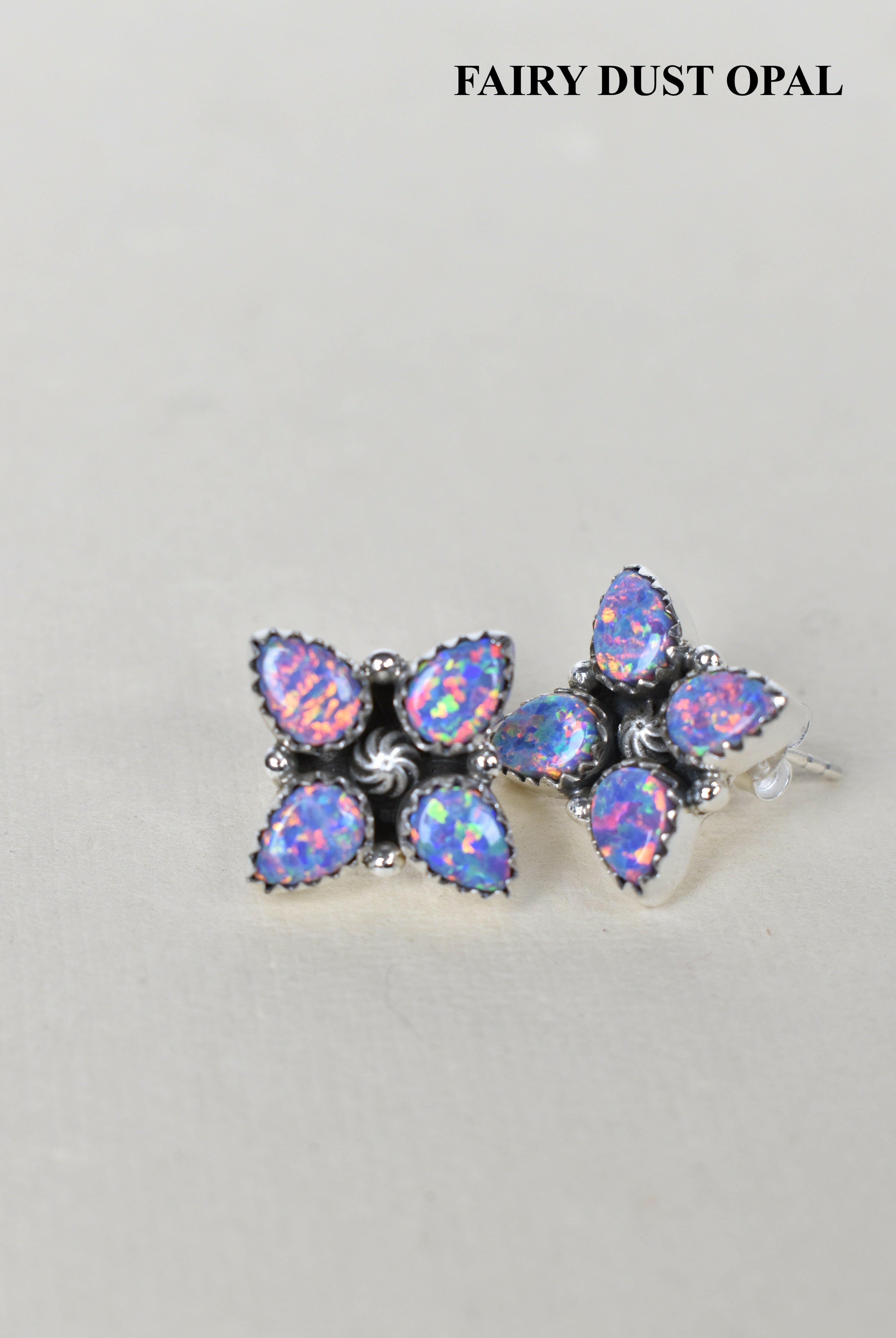 Shirley One of a Kind Stud Cluster Earrings-Stud Earrings-Krush Kandy, Women's Online Fashion Boutique Located in Phoenix, Arizona (Scottsdale Area)