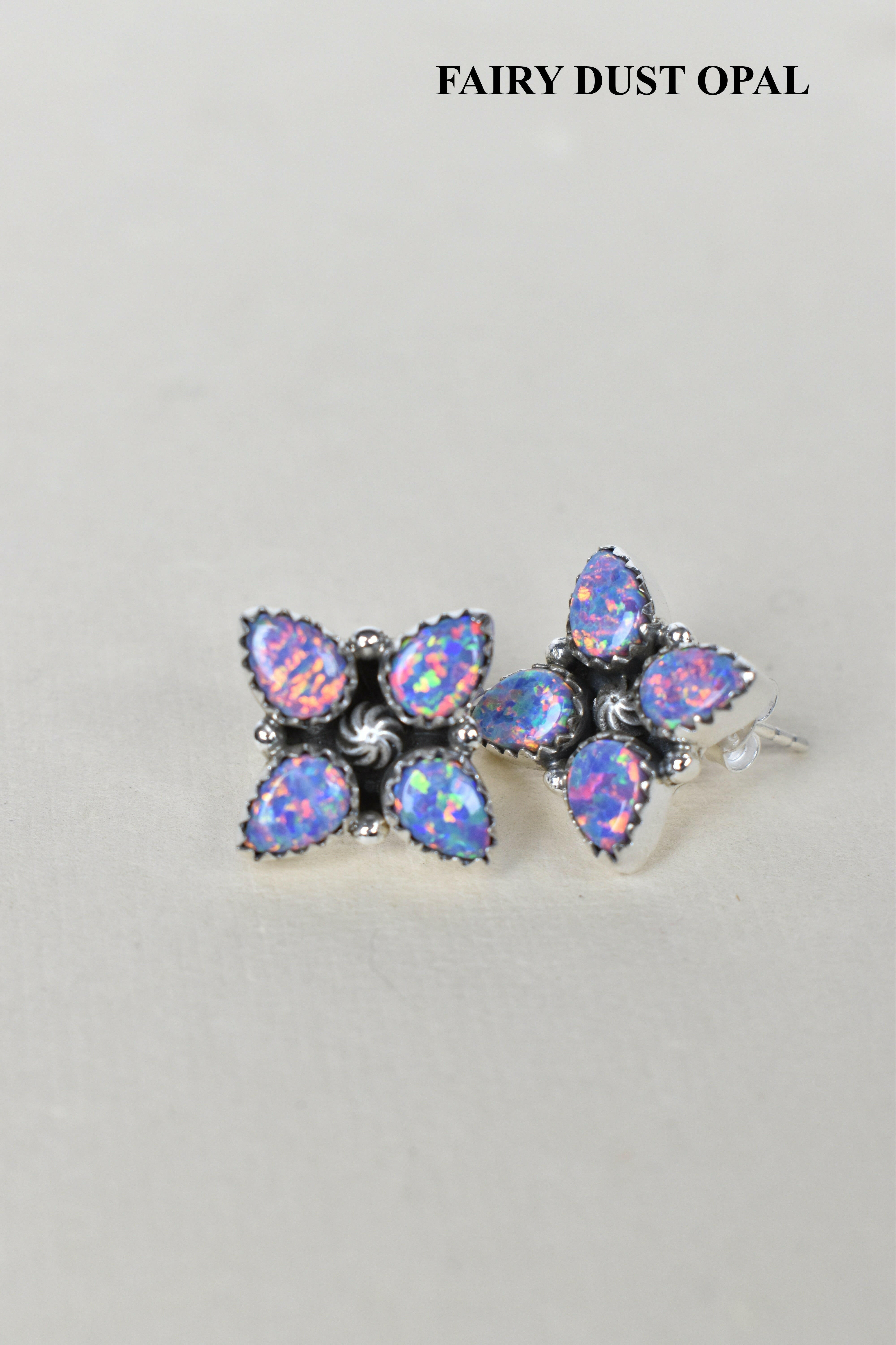 Shirley One of a Kind Stud Cluster Earrings-Stud Earrings-Krush Kandy, Women's Online Fashion Boutique Located in Phoenix, Arizona (Scottsdale Area)