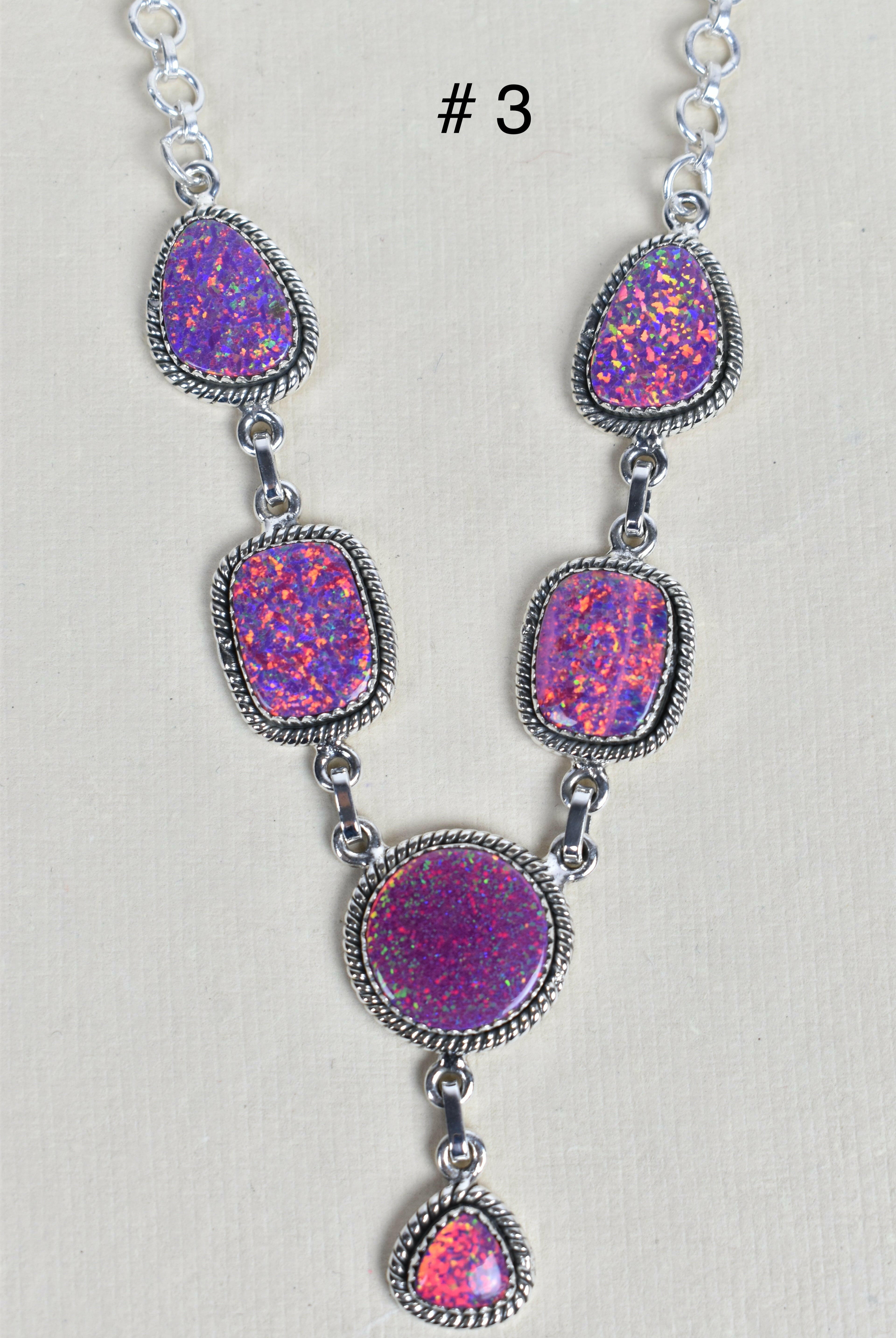 Sterling Silver Y Lariat Gemstone Necklace-Lariat and Y Necklaces-Krush Kandy, Women's Online Fashion Boutique Located in Phoenix, Arizona (Scottsdale Area)