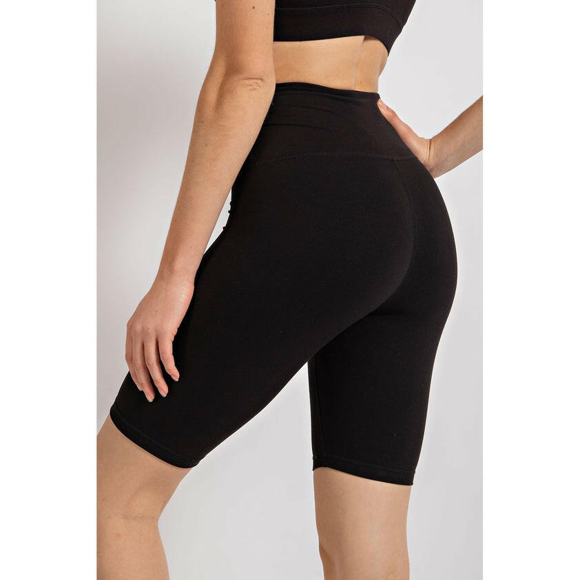 Butter Yoga Biker Shorts-Shorts-Krush Kandy, Women's Online Fashion Boutique Located in Phoenix, Arizona (Scottsdale Area)