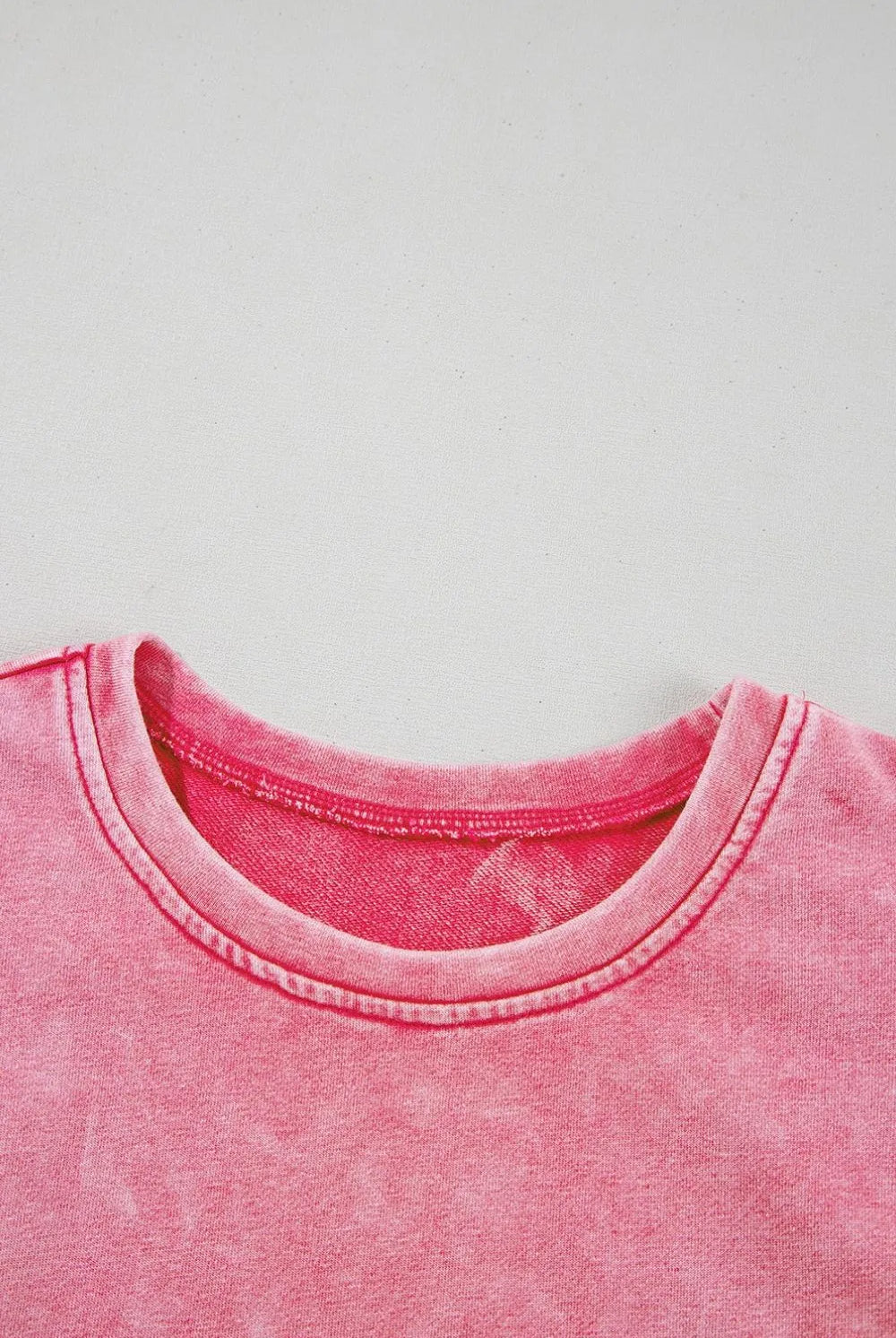 Mineral Wash Raw Edge Ruffle Mini Dress-Dresses-Krush Kandy, Women's Online Fashion Boutique Located in Phoenix, Arizona (Scottsdale Area)