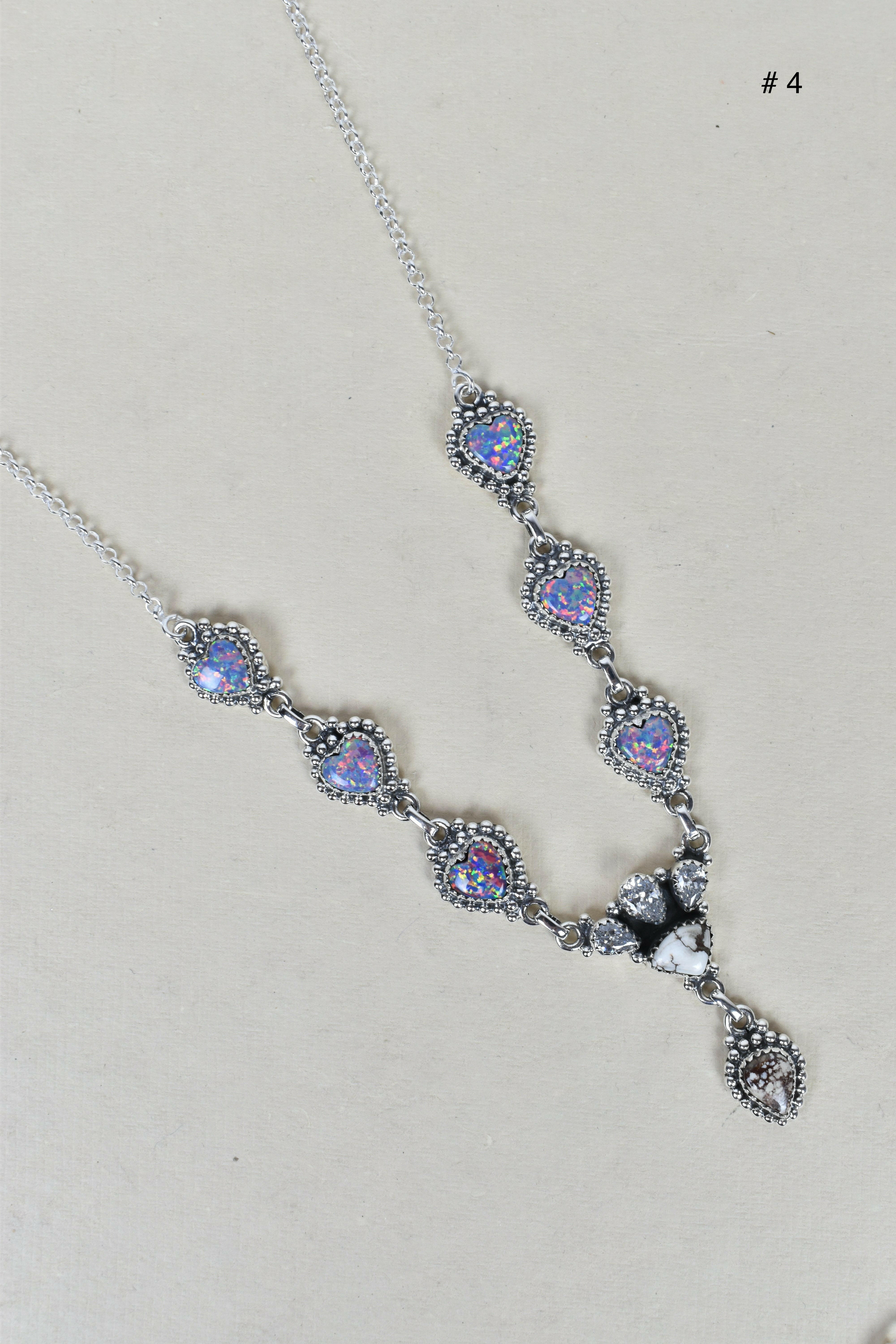 The Ethereal Elegance Sterling Silver Necklace-Lariat and Y Necklaces-Krush Kandy, Women's Online Fashion Boutique Located in Phoenix, Arizona (Scottsdale Area)