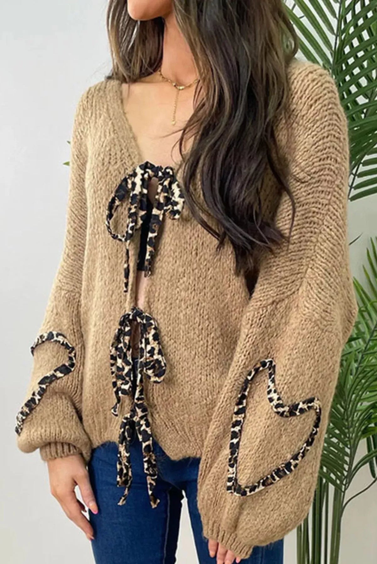 Tie Front Long Sleeve Sweater-Krush Kandy, Women's Online Fashion Boutique Located in Phoenix, Arizona (Scottsdale Area)