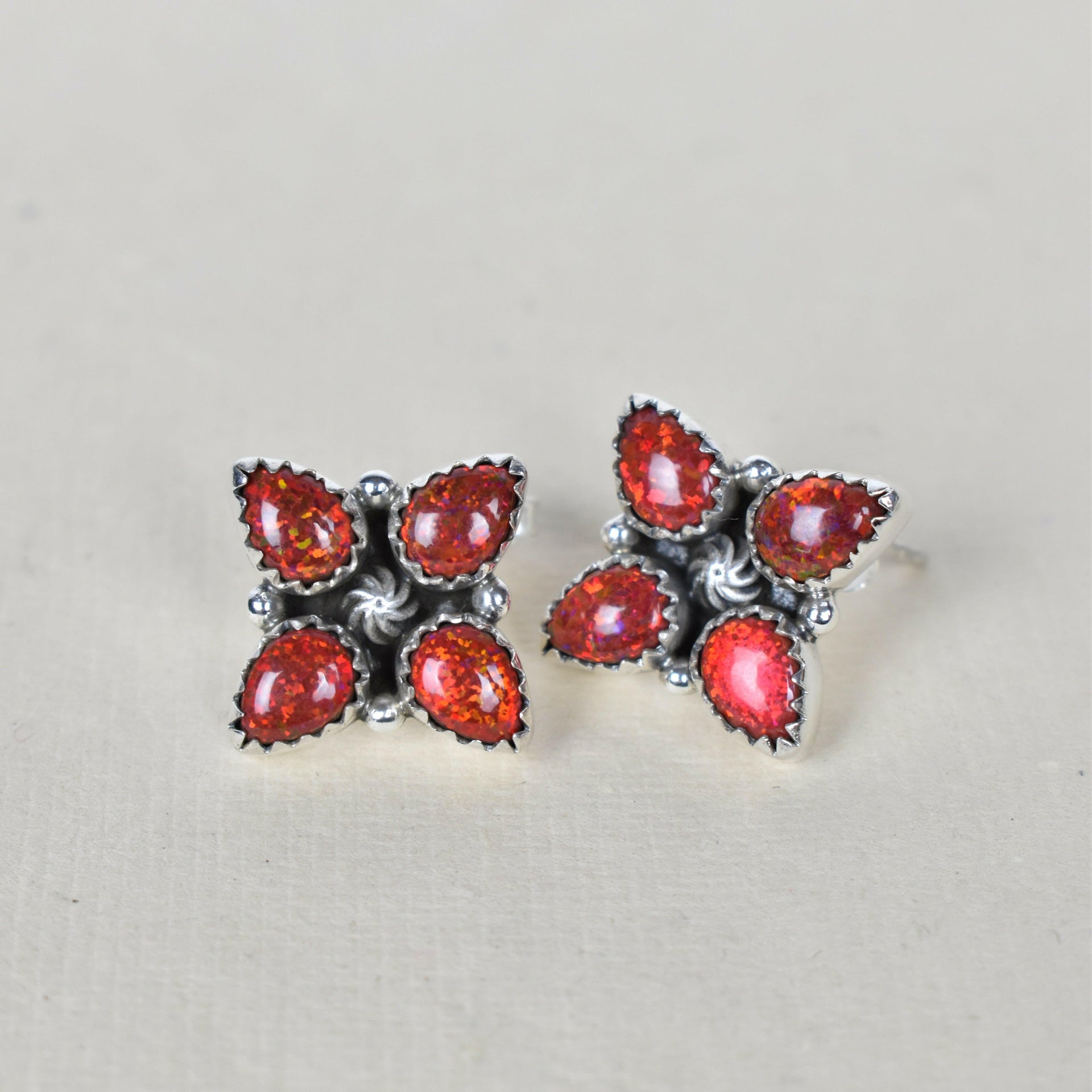 Shirley One of a Kind Stud Cluster Earrings-Stud Earrings-Krush Kandy, Women's Online Fashion Boutique Located in Phoenix, Arizona (Scottsdale Area)