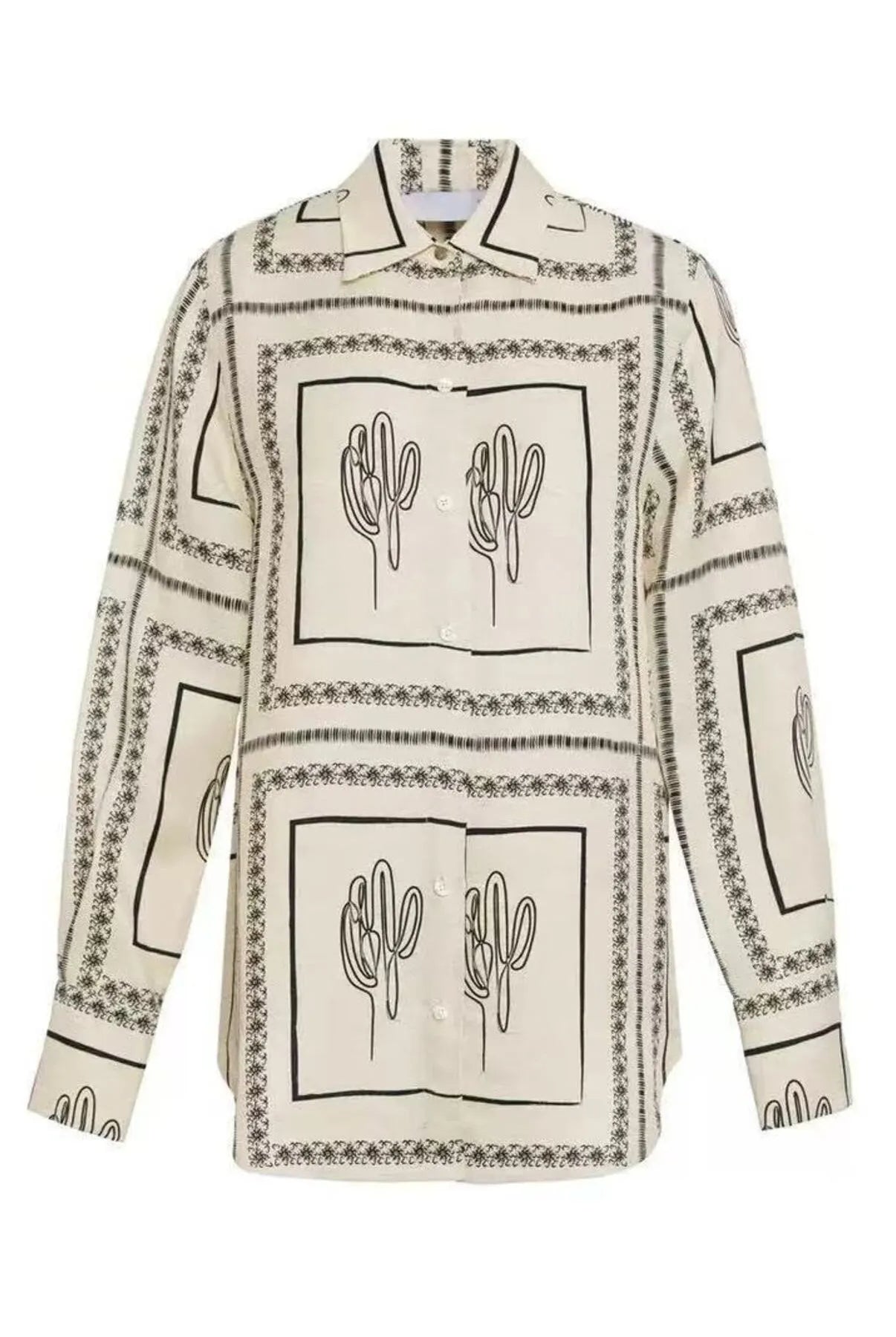 Printed Button Up Shirt and Pants Set-2 Piece Outfit Sets-Krush Kandy, Women's Online Fashion Boutique Located in Phoenix, Arizona (Scottsdale Area)