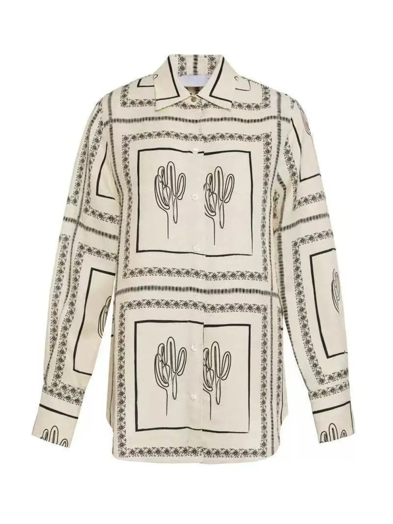 Printed Button Up Shirt and Pants Set-2 Piece Outfit Sets-Krush Kandy, Women's Online Fashion Boutique Located in Phoenix, Arizona (Scottsdale Area)