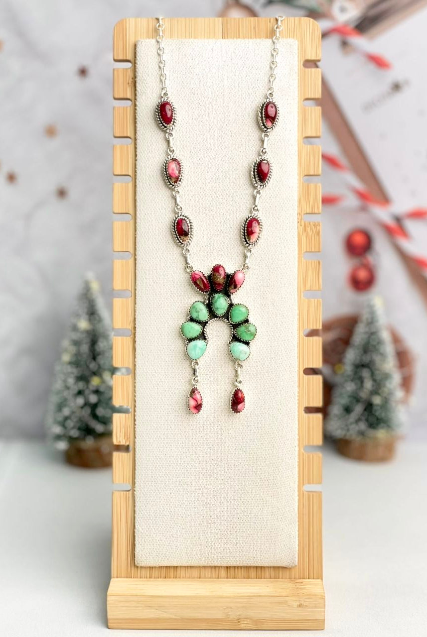 Best Of Both Worlds Dahlia Stone Drop Necklace-Necklaces-Krush Kandy, Women's Online Fashion Boutique Located in Phoenix, Arizona (Scottsdale Area)