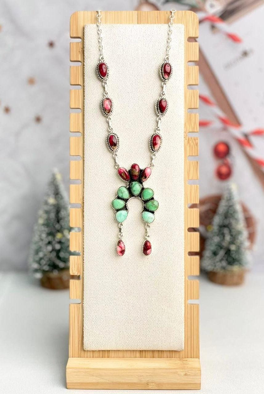 Best Of Both Worlds Dahlia Stone Drop Necklace-Necklaces-Krush Kandy, Women's Online Fashion Boutique Located in Phoenix, Arizona (Scottsdale Area)