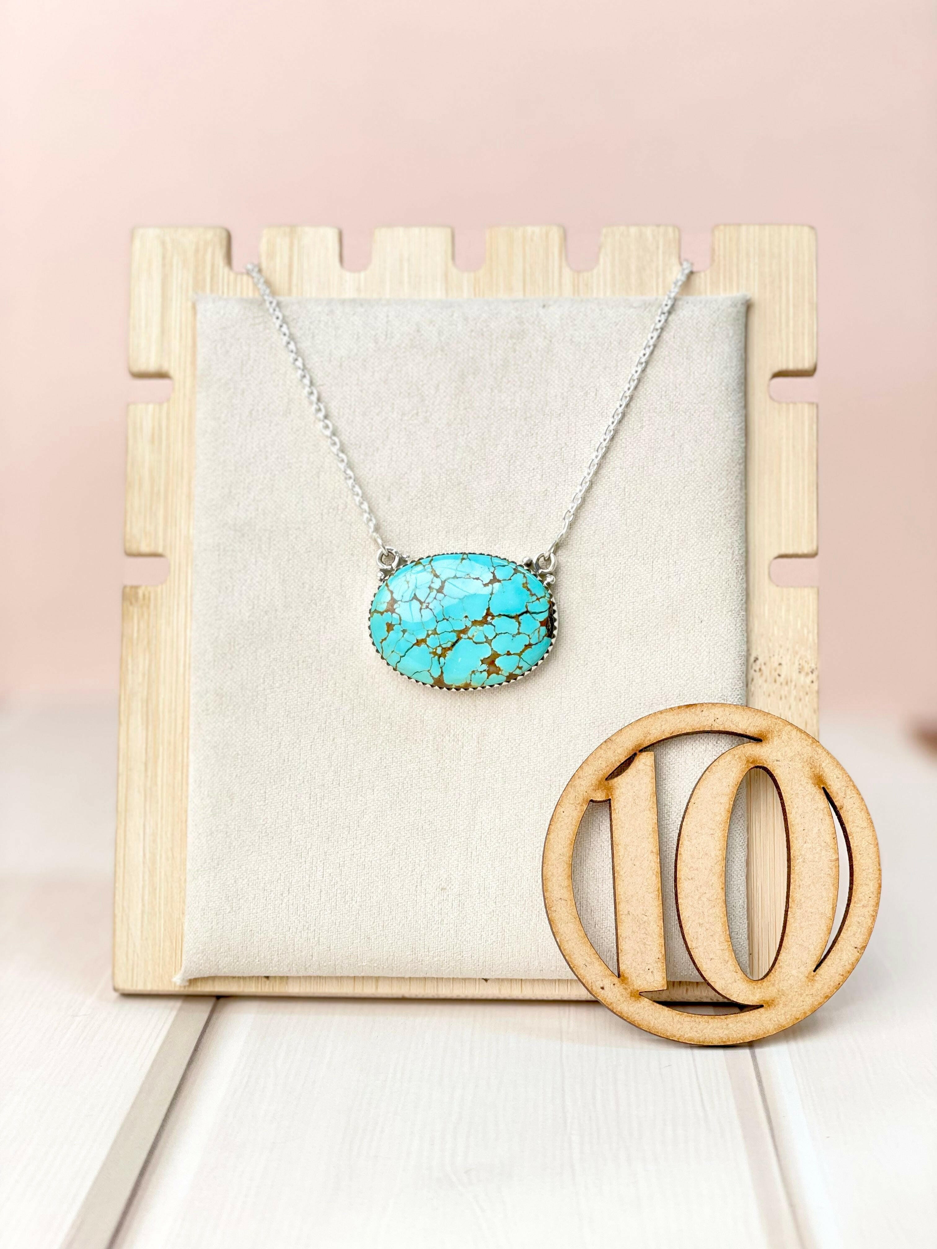No. 8 Slab Chain Pendants Bno. 3-Necklaces-Krush Kandy, Women's Online Fashion Boutique Located in Phoenix, Arizona (Scottsdale Area)