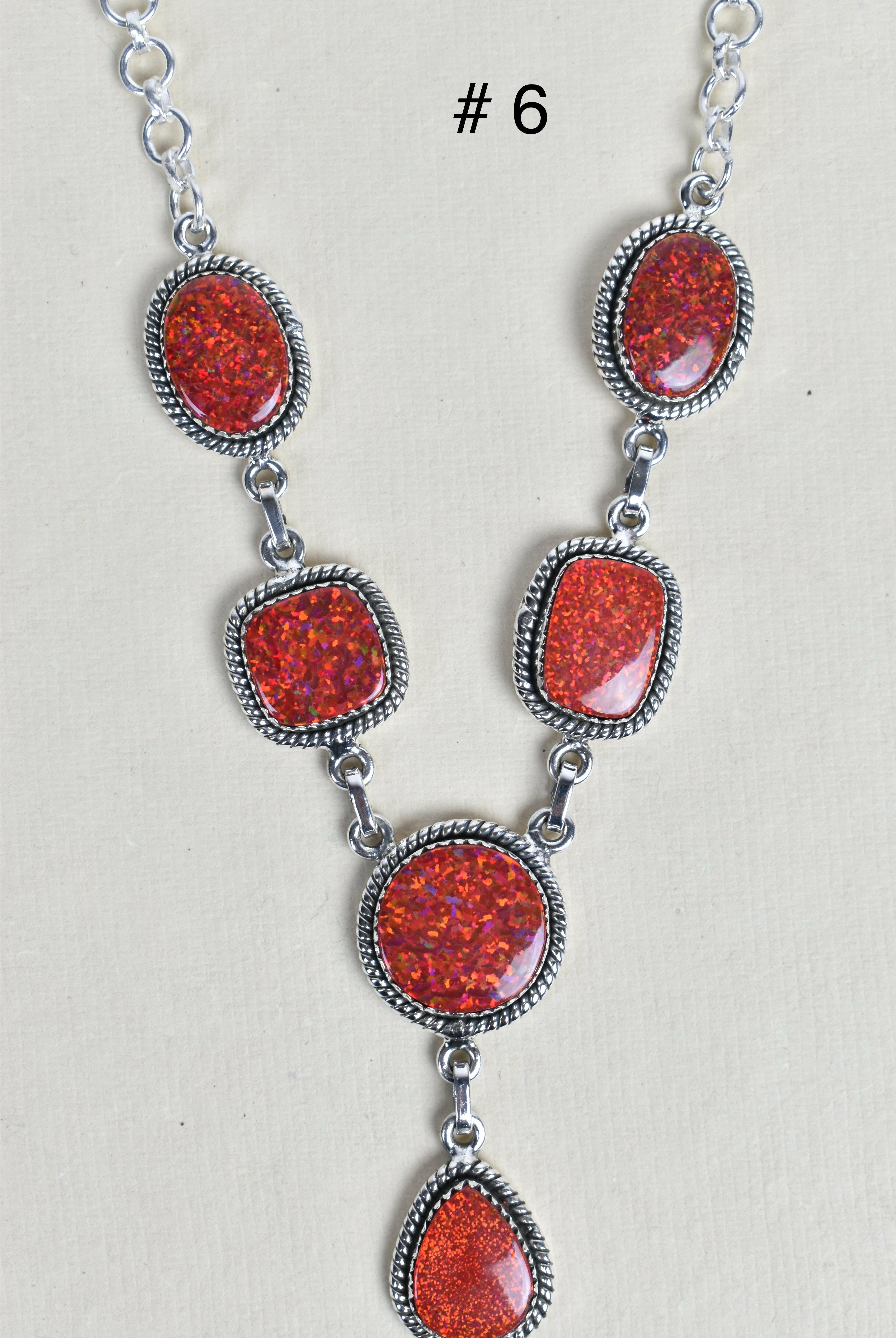 Sterling Silver Y Lariat Gemstone Necklace-Lariat and Y Necklaces-Krush Kandy, Women's Online Fashion Boutique Located in Phoenix, Arizona (Scottsdale Area)