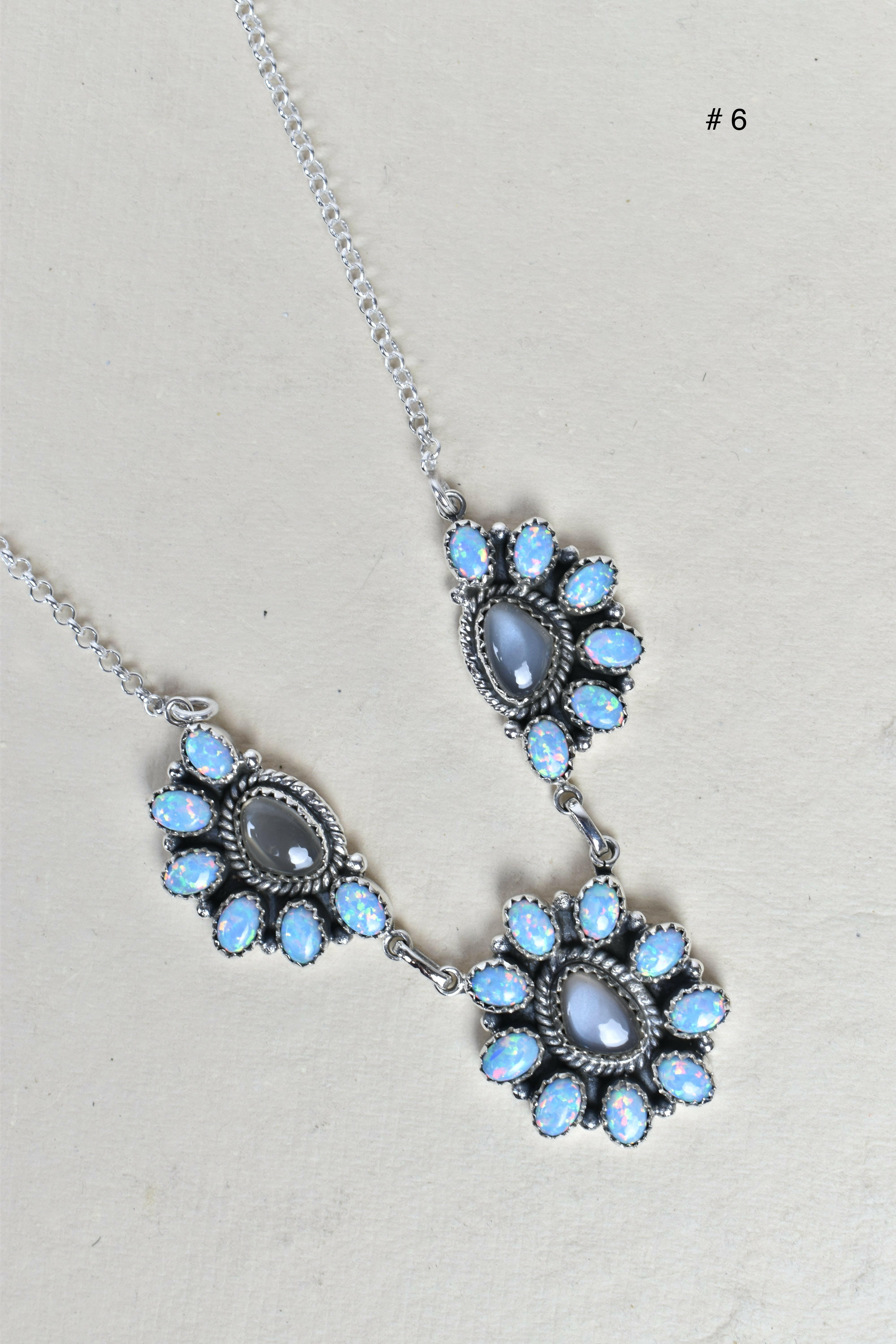 Everything Leads To You Blossom Necklace-Squash Blossom Necklaces-Krush Kandy, Women's Online Fashion Boutique Located in Phoenix, Arizona (Scottsdale Area)