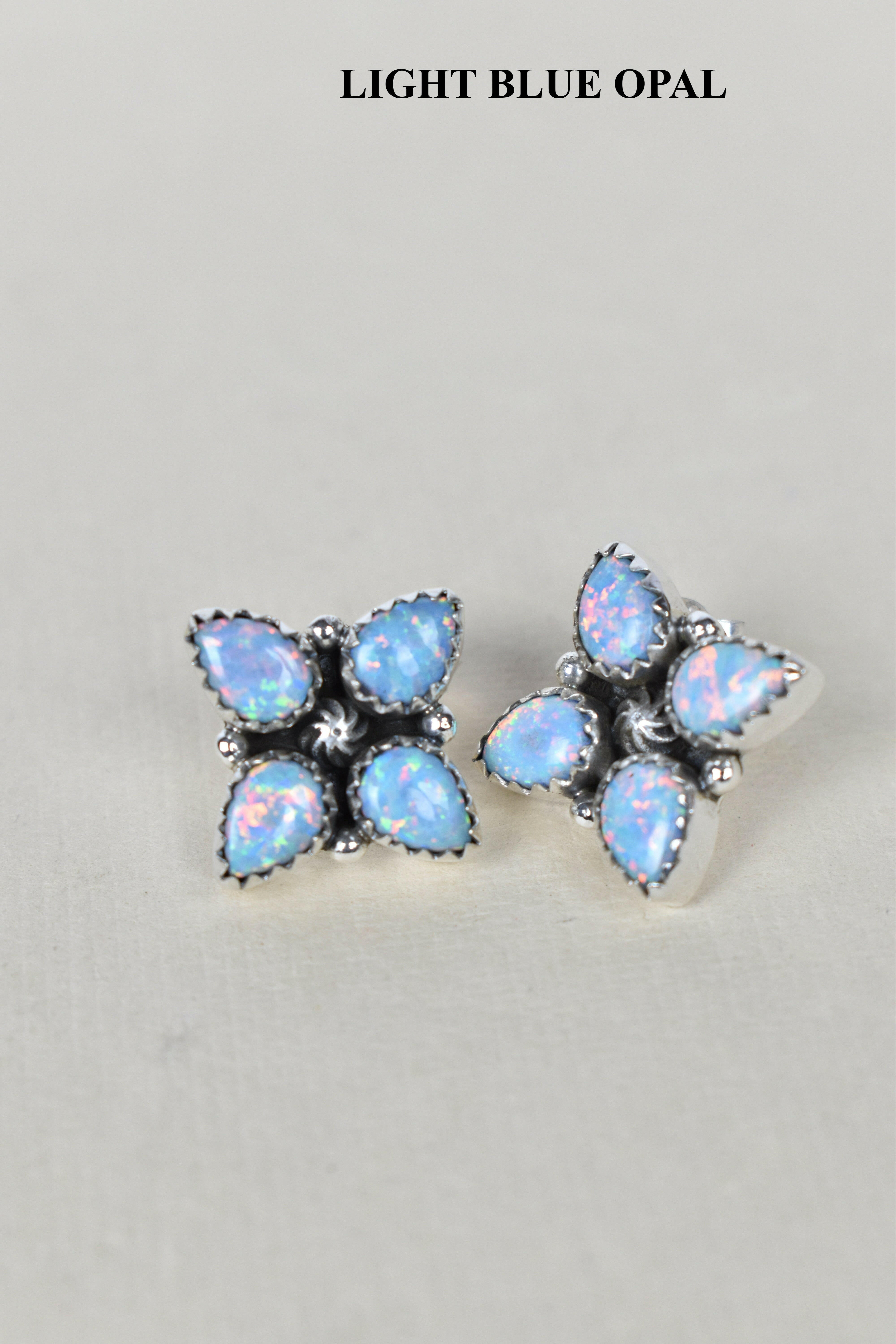 Shirley One of a Kind Stud Cluster Earrings-Stud Earrings-Krush Kandy, Women's Online Fashion Boutique Located in Phoenix, Arizona (Scottsdale Area)