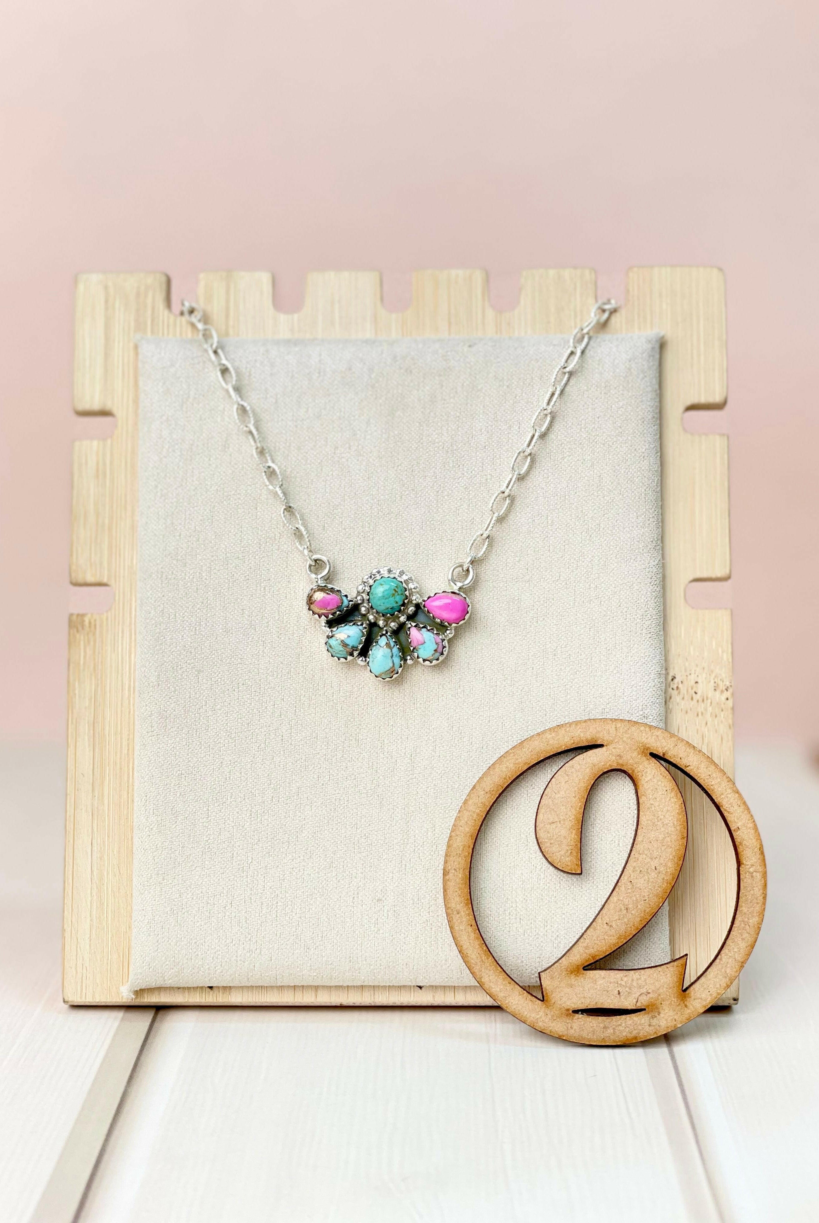 Cotton Candy Dainty Necklace-Necklaces-Krush Kandy, Women's Online Fashion Boutique Located in Phoenix, Arizona (Scottsdale Area)