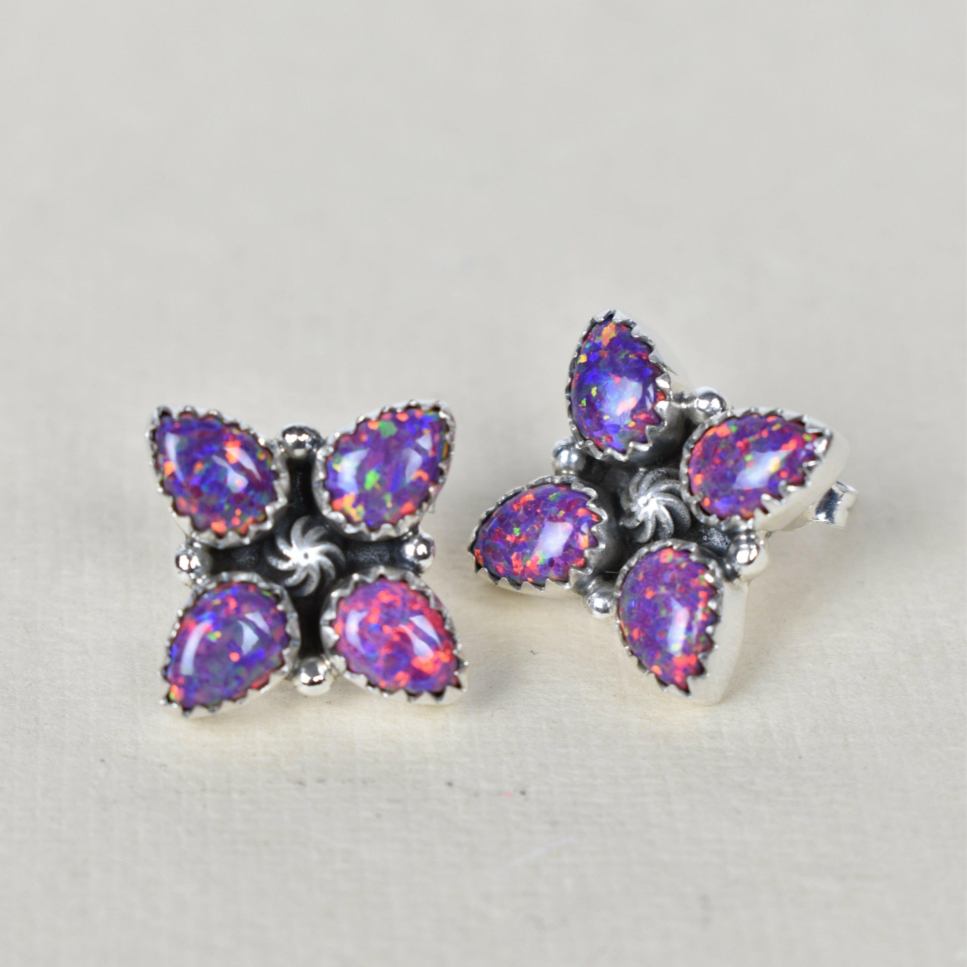 Shirley One of a Kind Stud Cluster Earrings-Stud Earrings-Krush Kandy, Women's Online Fashion Boutique Located in Phoenix, Arizona (Scottsdale Area)