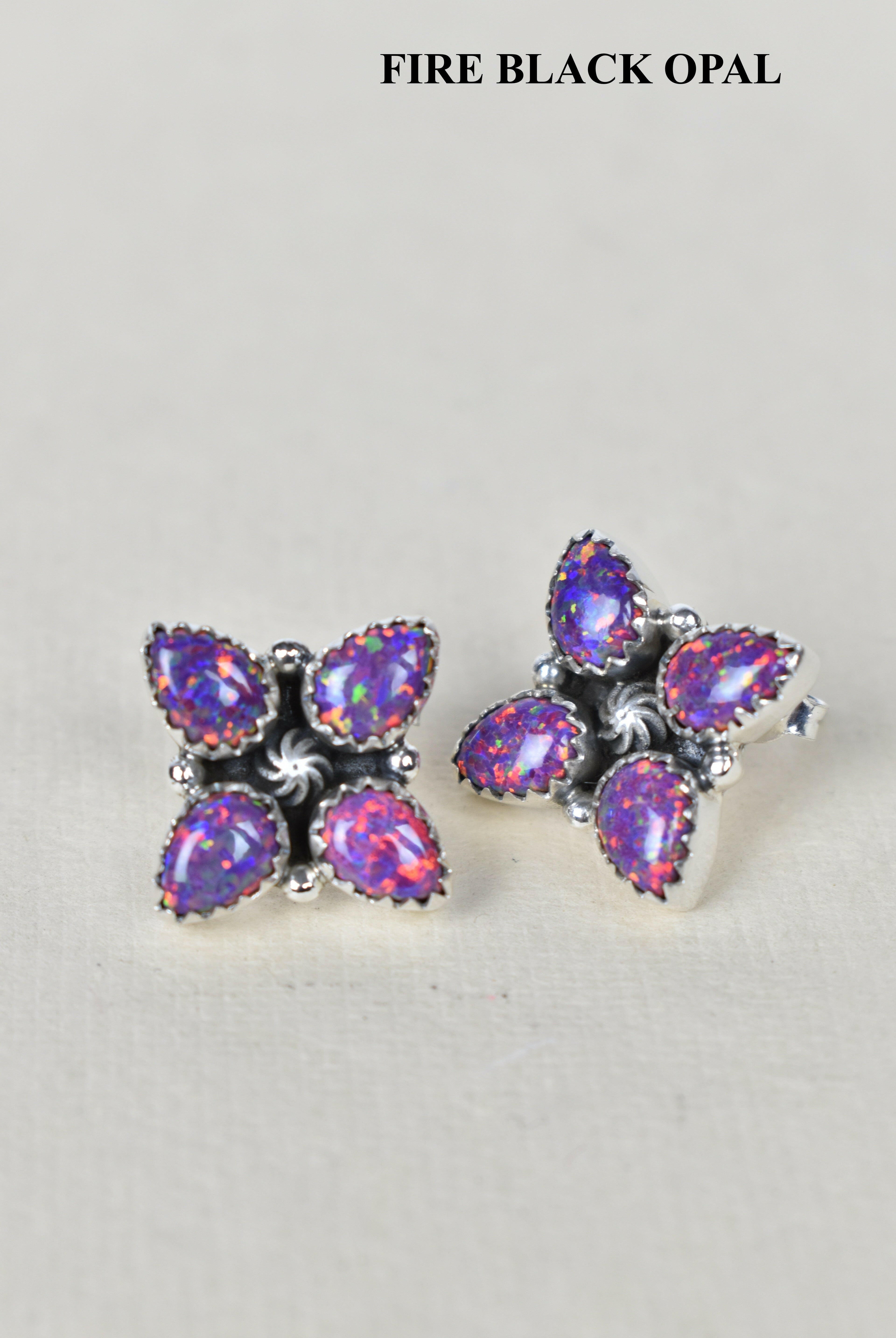 Shirley One of a Kind Stud Cluster Earrings-Stud Earrings-Krush Kandy, Women's Online Fashion Boutique Located in Phoenix, Arizona (Scottsdale Area)