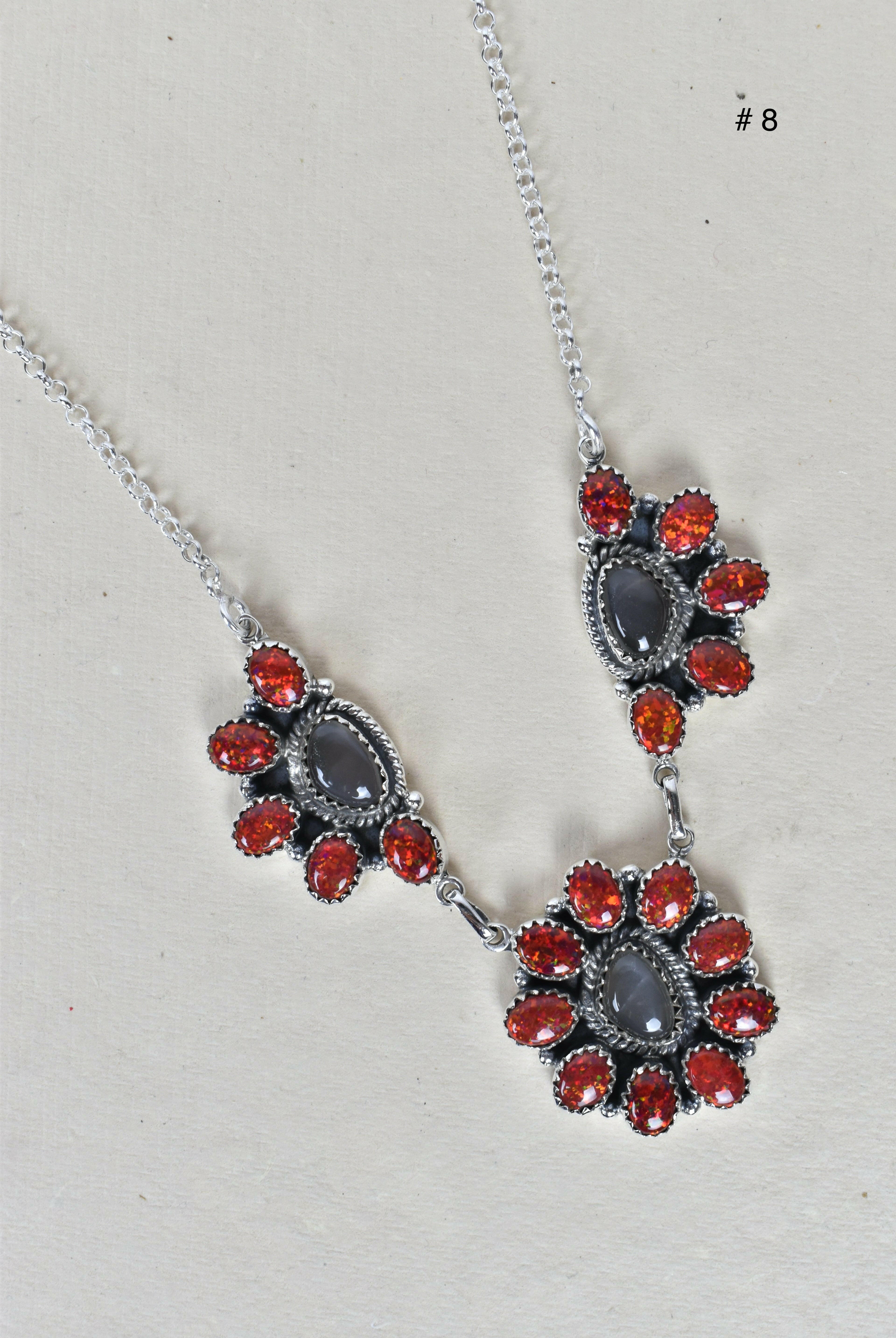 Everything Leads To You Blossom Necklace-Squash Blossom Necklaces-Krush Kandy, Women's Online Fashion Boutique Located in Phoenix, Arizona (Scottsdale Area)