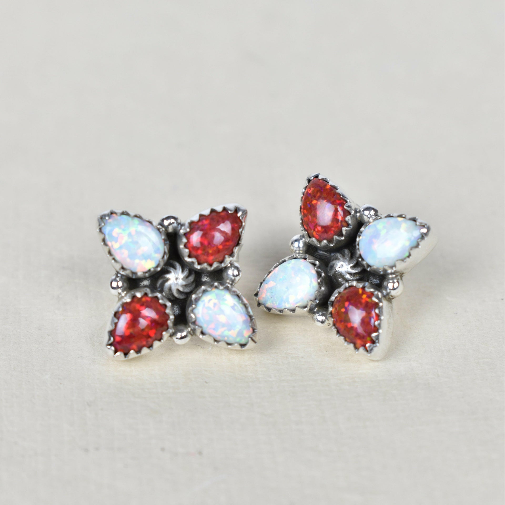 Shirley One of a Kind Stud Cluster Earrings-Stud Earrings-Krush Kandy, Women's Online Fashion Boutique Located in Phoenix, Arizona (Scottsdale Area)