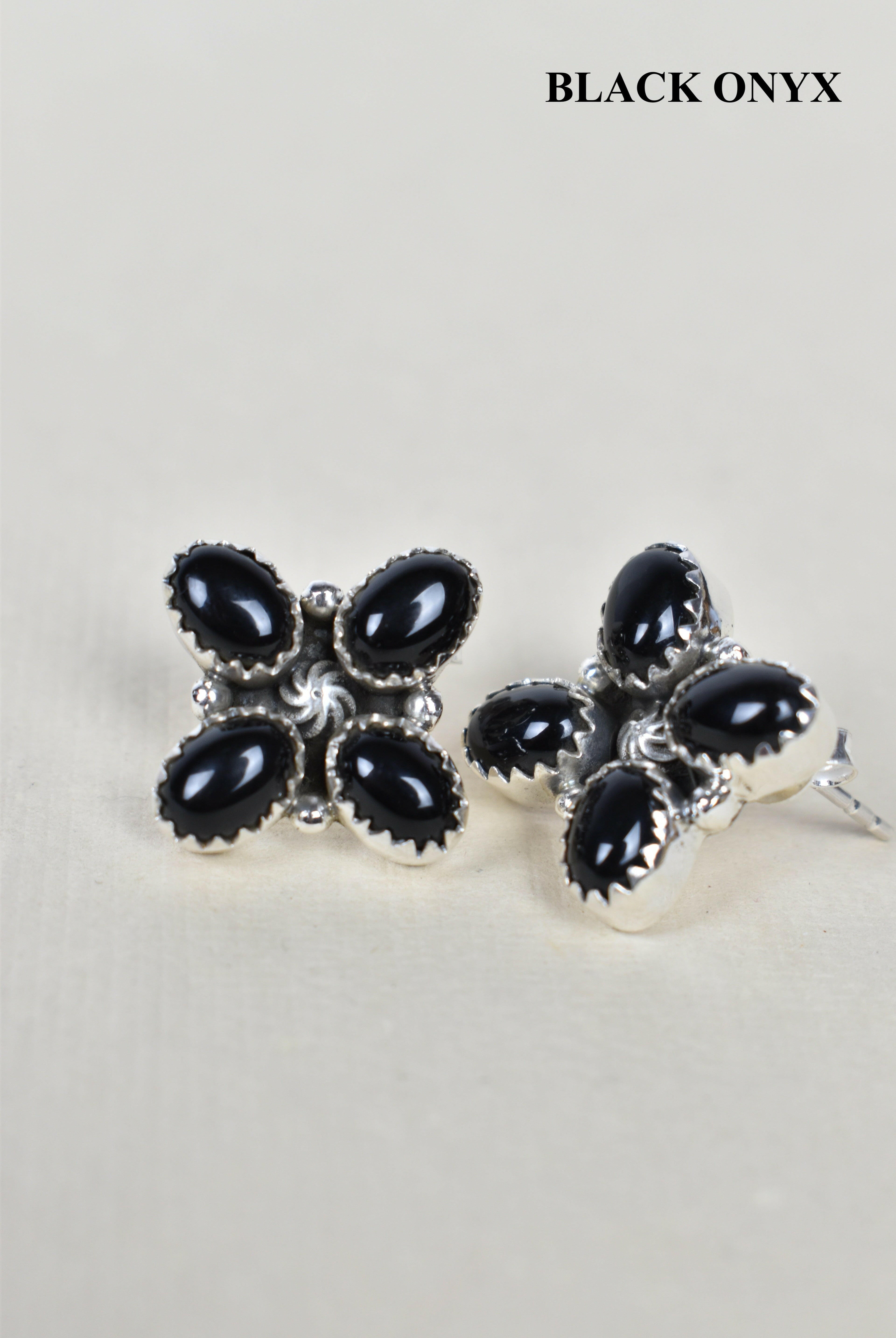 Shirley One of a Kind Stud Cluster Earrings-Stud Earrings-Krush Kandy, Women's Online Fashion Boutique Located in Phoenix, Arizona (Scottsdale Area)