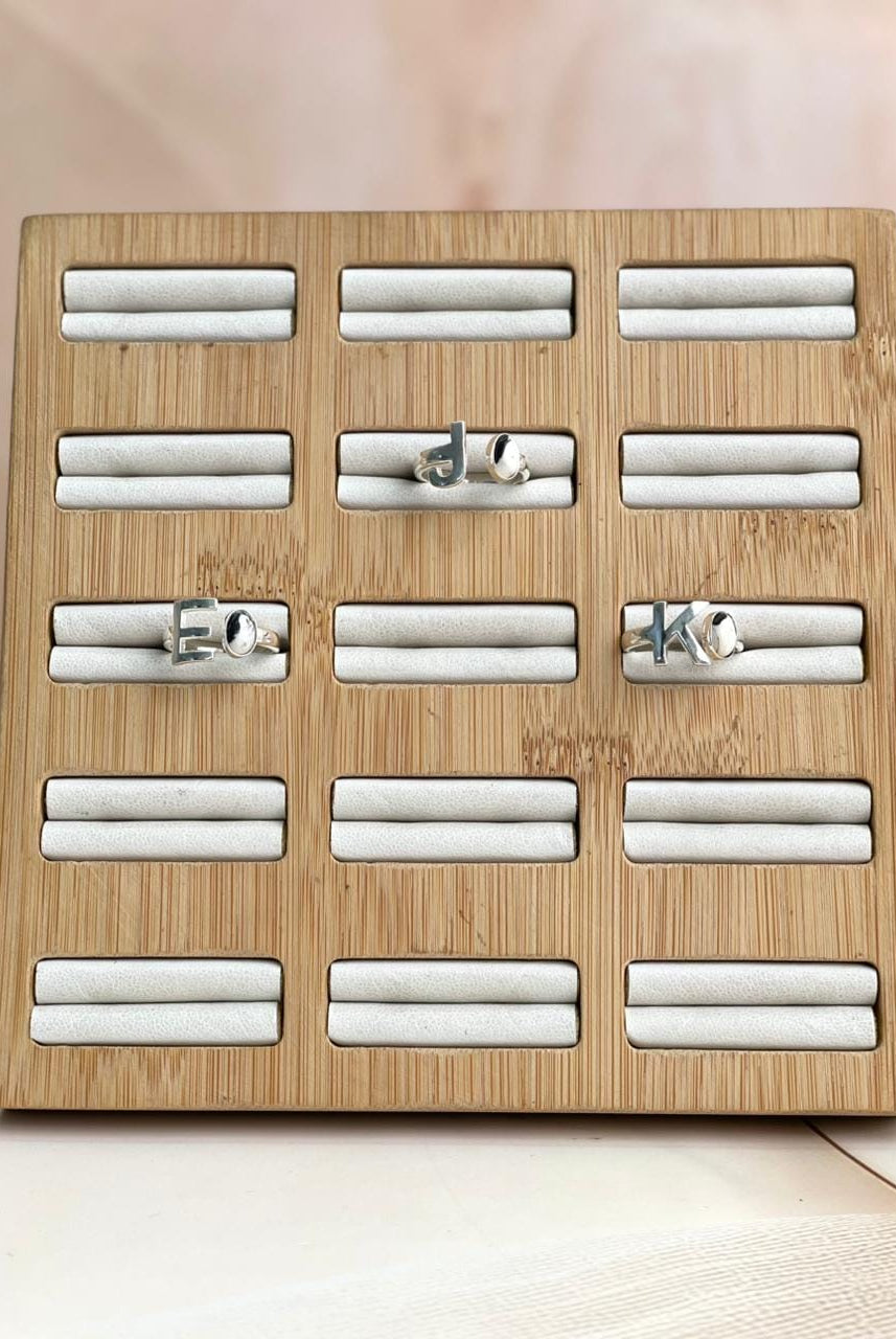 Dainty Initial Floater Rings-Rings-Krush Kandy, Women's Online Fashion Boutique Located in Phoenix, Arizona (Scottsdale Area)
