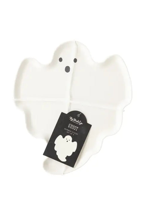 Bamboo Ghost Plate Set-Accessories-Krush Kandy, Women's Online Fashion Boutique Located in Phoenix, Arizona (Scottsdale Area)