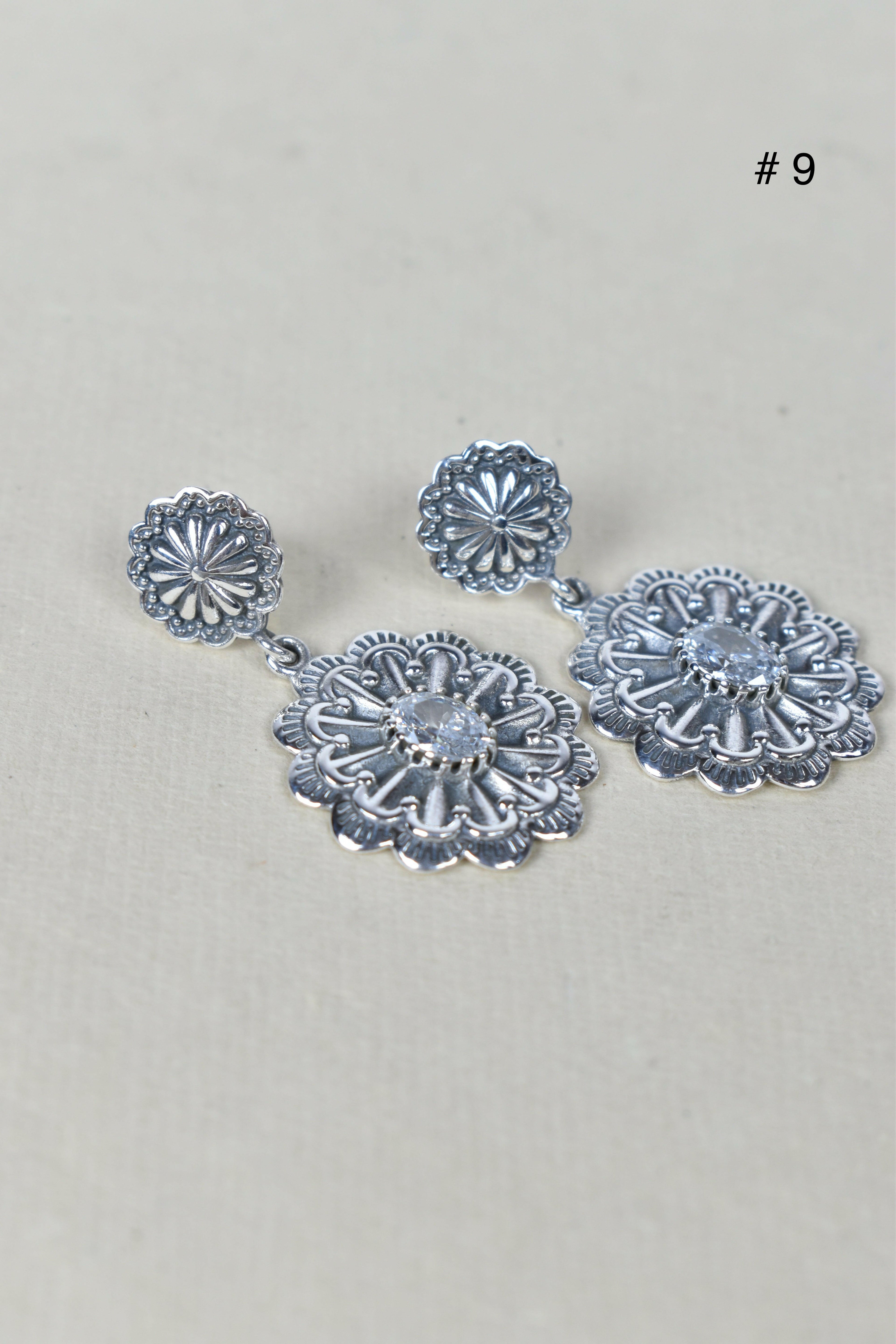 Winter Frost Jeweled Earring | PREORDER NOW OPEN-Drop Earrings-Krush Kandy, Women's Online Fashion Boutique Located in Phoenix, Arizona (Scottsdale Area)