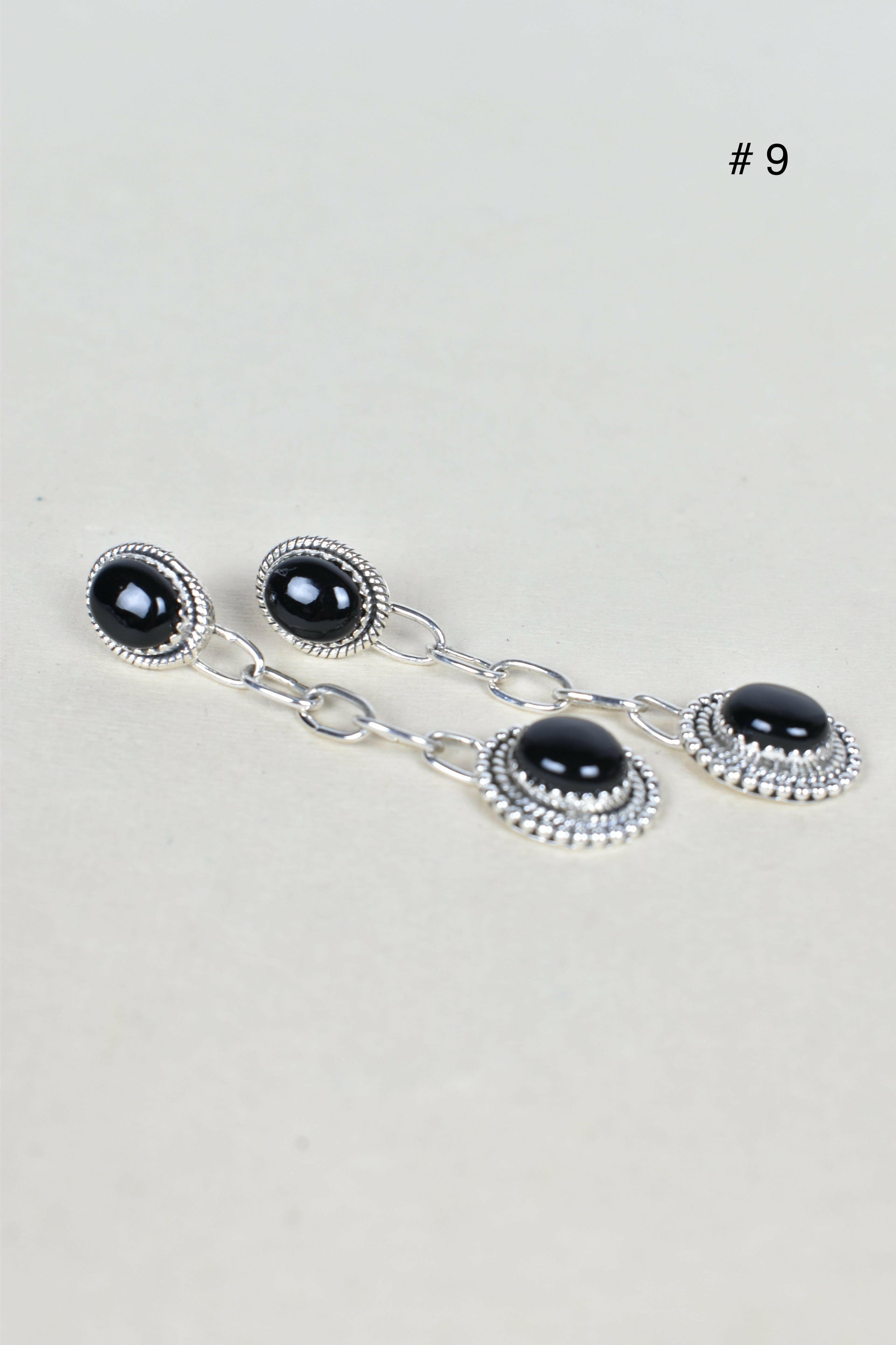 Gem Duet Chain Drop Earrings-Drop Earrings-Krush Kandy, Women's Online Fashion Boutique Located in Phoenix, Arizona (Scottsdale Area)