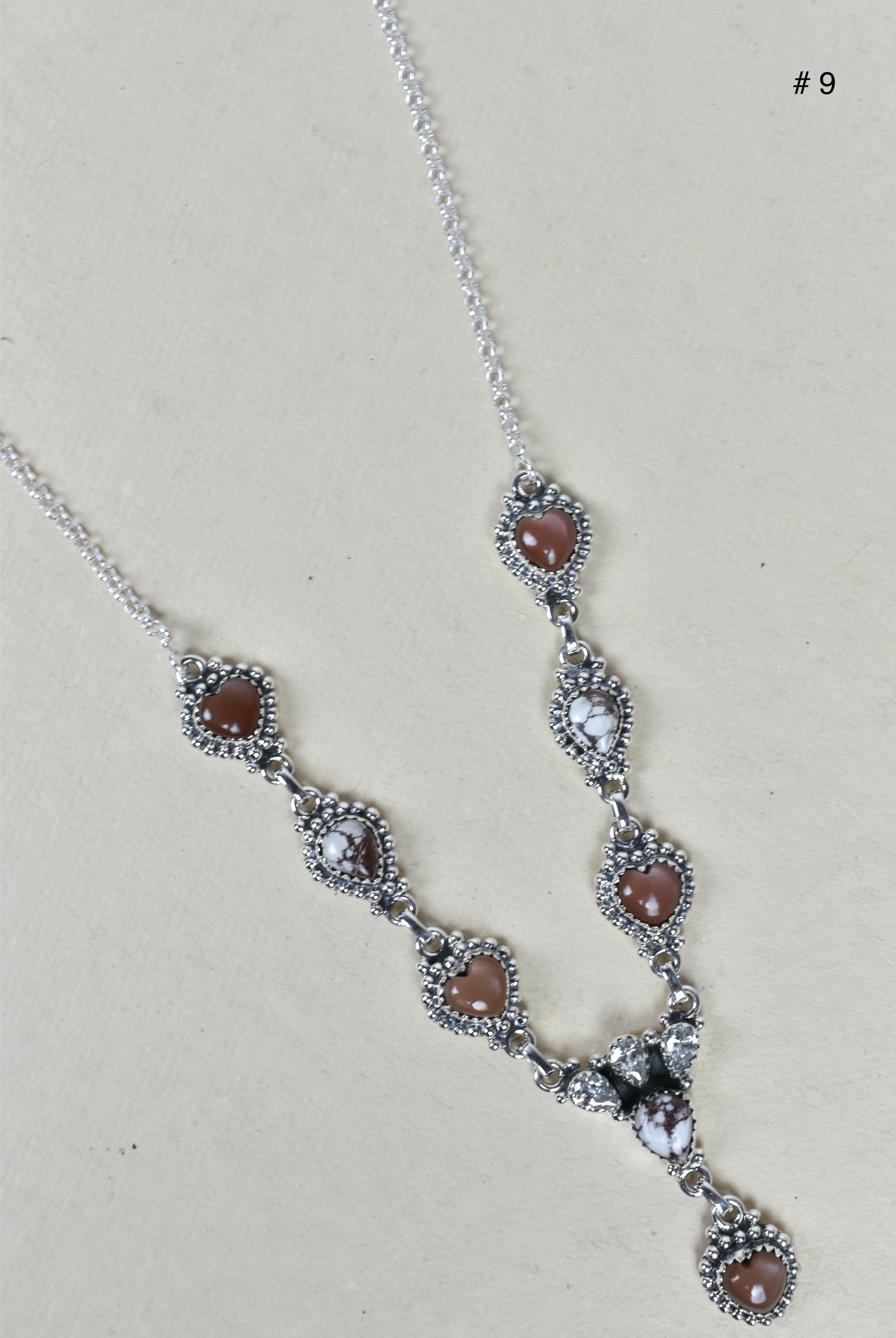 The Ethereal Elegance Sterling Silver Necklace-Lariat and Y Necklaces-Krush Kandy, Women's Online Fashion Boutique Located in Phoenix, Arizona (Scottsdale Area)