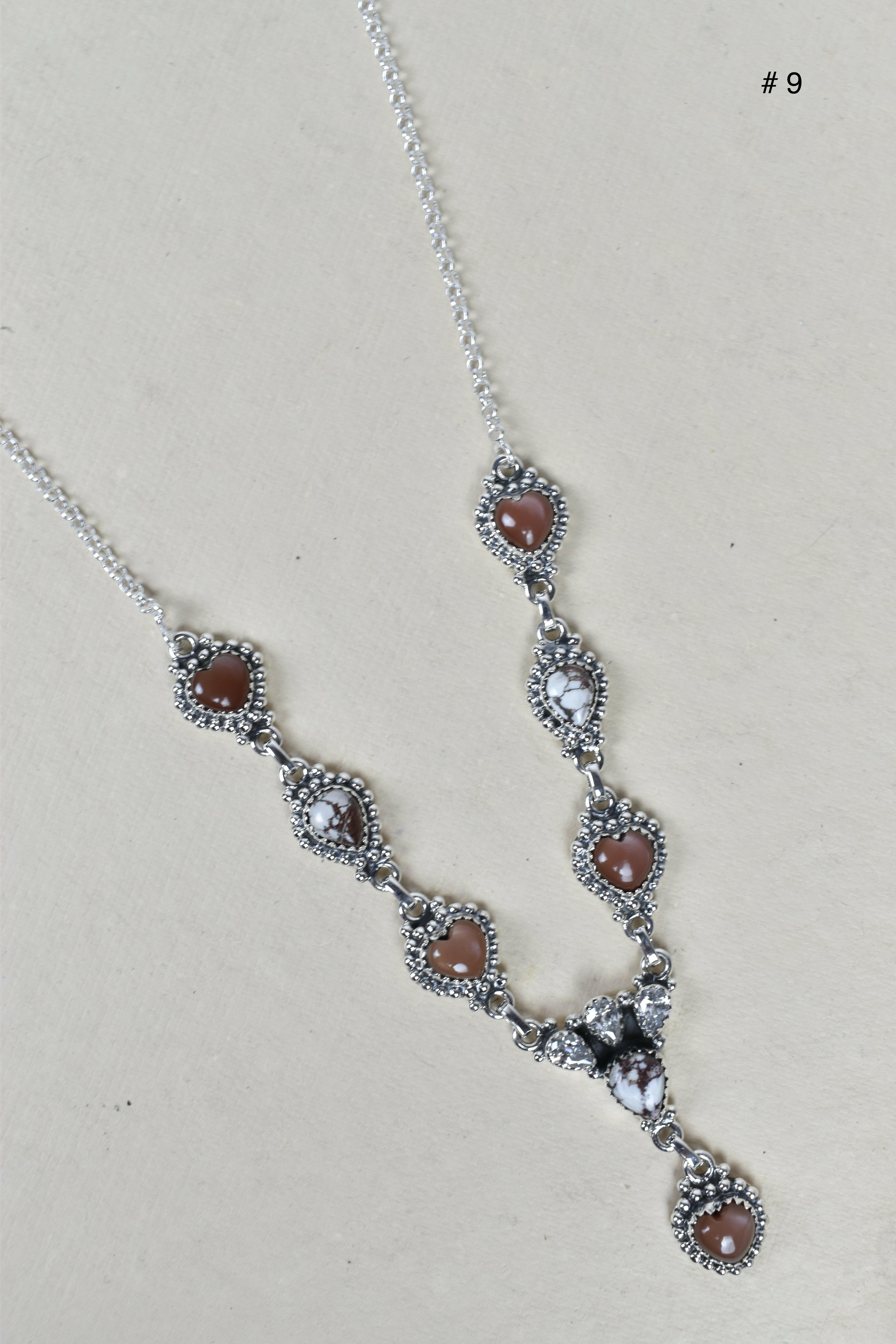 The Ethereal Elegance Sterling Silver Necklace-Lariat and Y Necklaces-Krush Kandy, Women's Online Fashion Boutique Located in Phoenix, Arizona (Scottsdale Area)