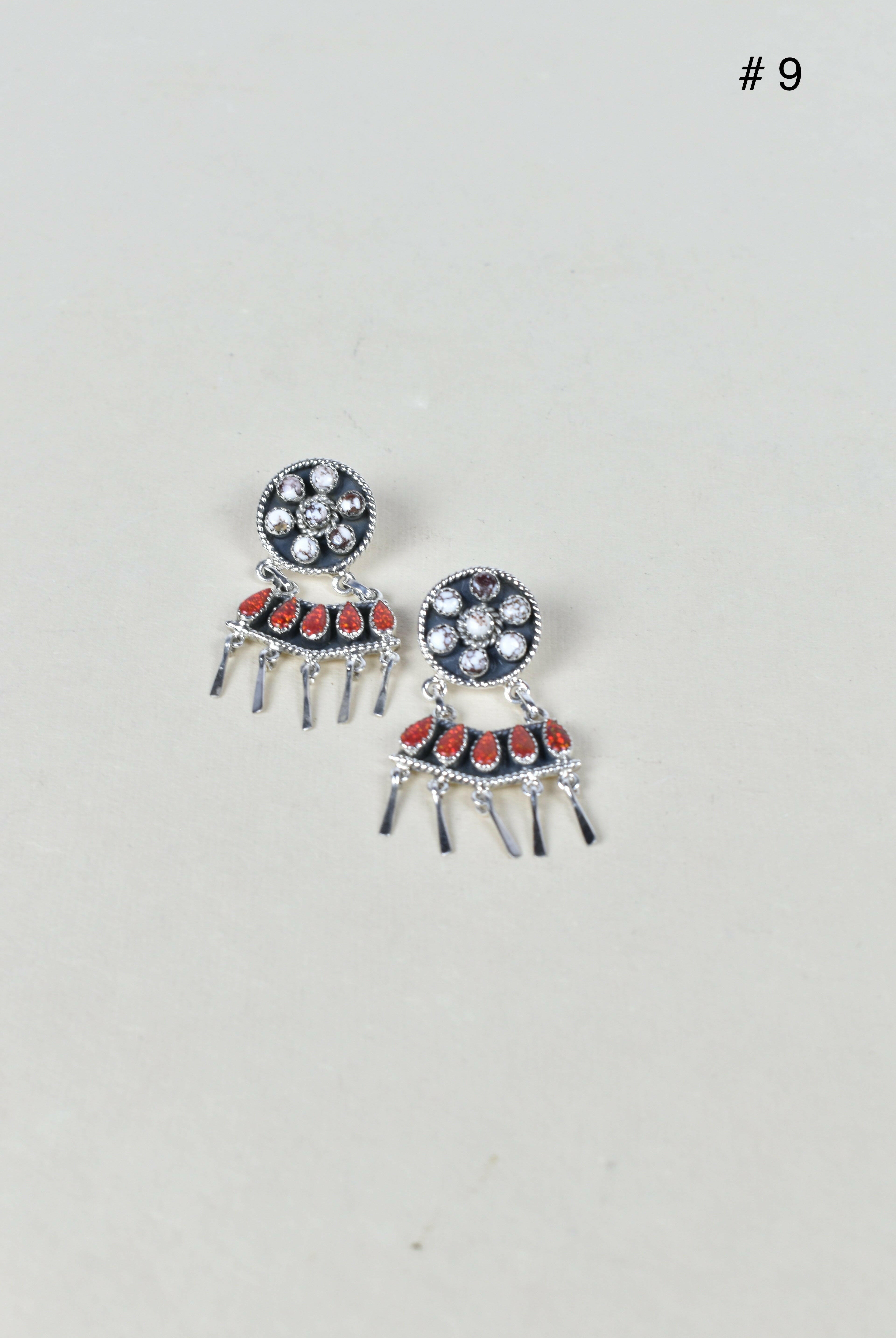 Give Em A Hand Jeweled Post Earrings-Stud Earrings-Krush Kandy, Women's Online Fashion Boutique Located in Phoenix, Arizona (Scottsdale Area)