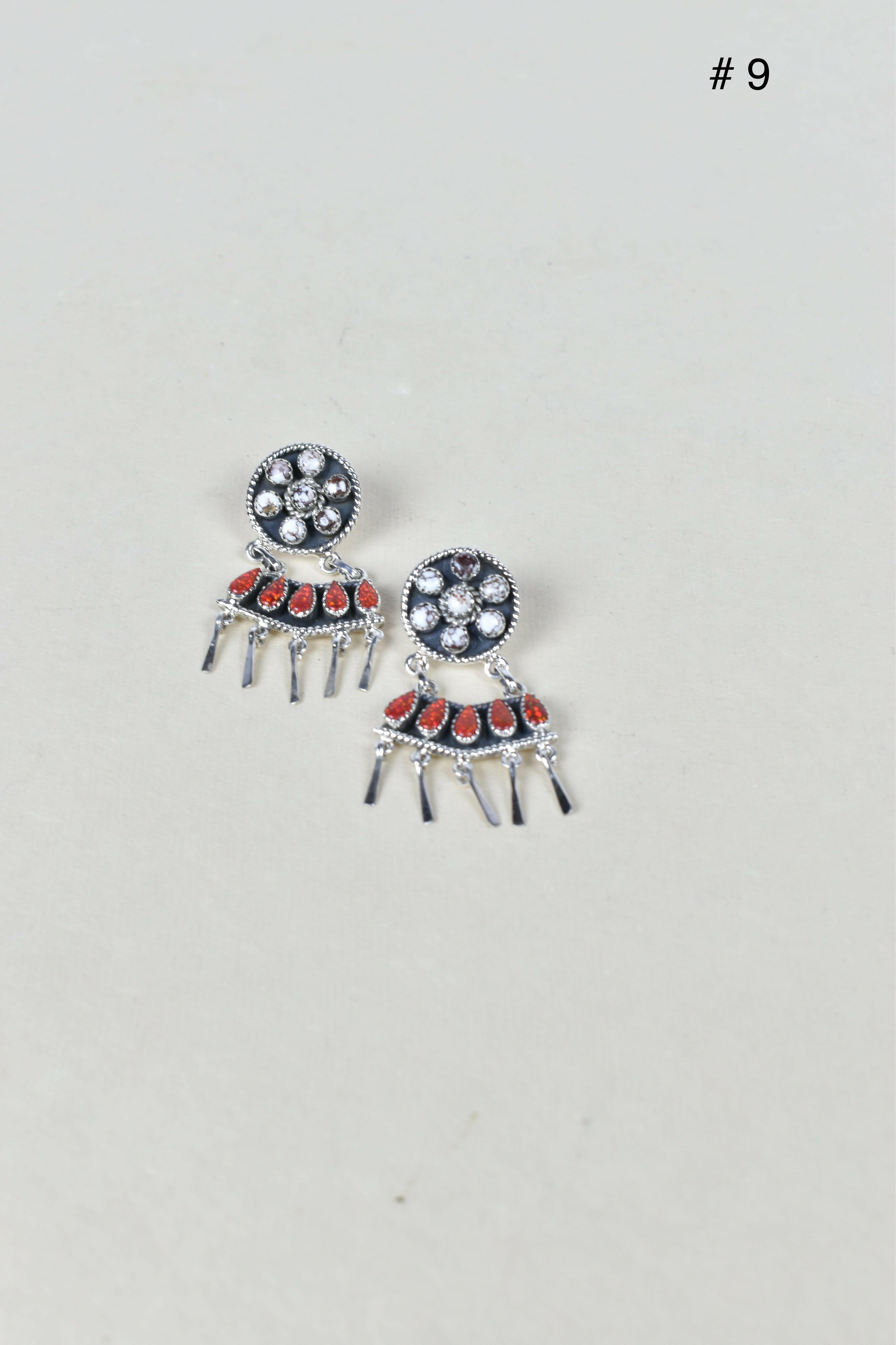 Give Em A Hand Jeweled Post Earrings-Stud Earrings-Krush Kandy, Women's Online Fashion Boutique Located in Phoenix, Arizona (Scottsdale Area)