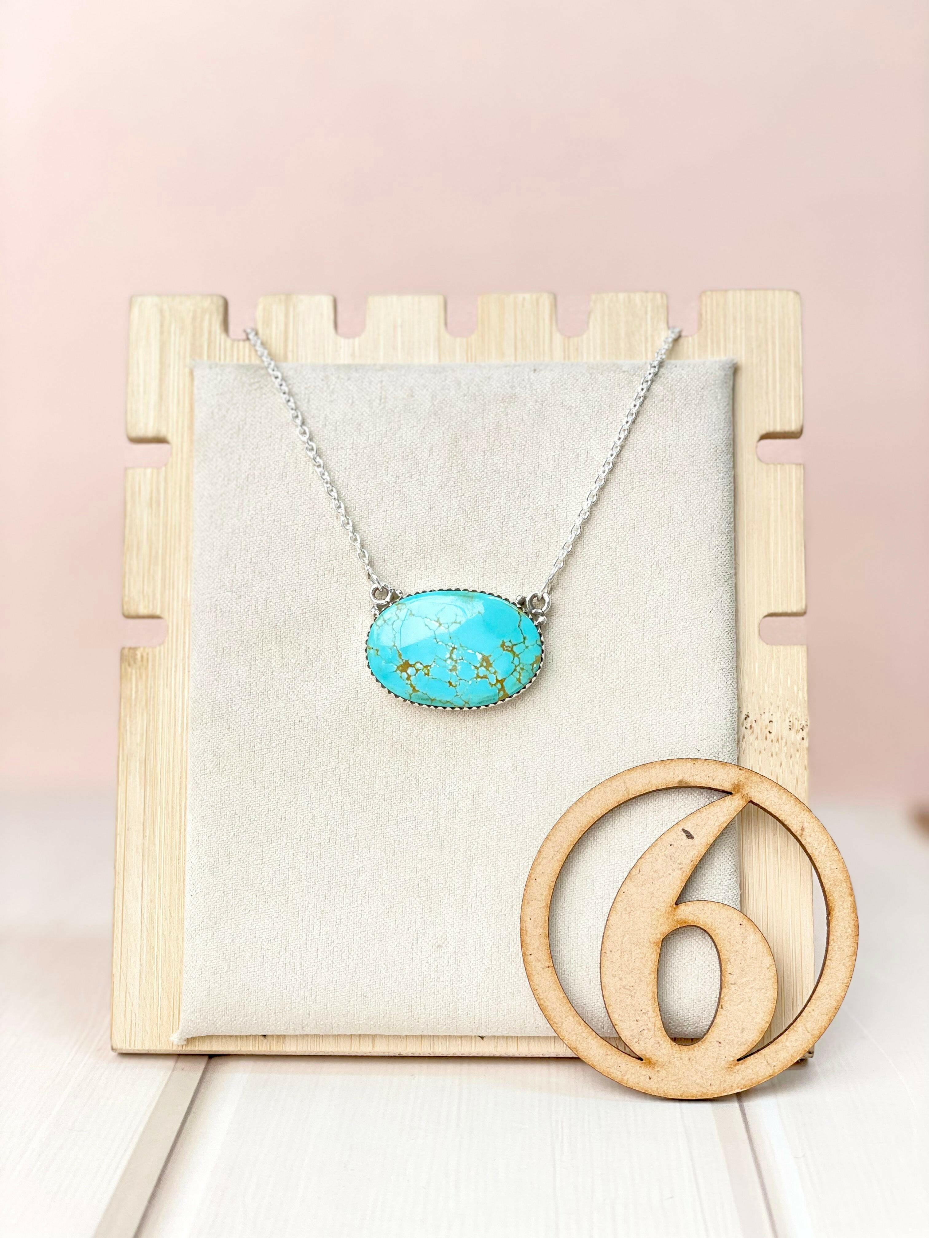 No. 8 Slab Chain Pendants Bno. 3-Necklaces-Krush Kandy, Women's Online Fashion Boutique Located in Phoenix, Arizona (Scottsdale Area)