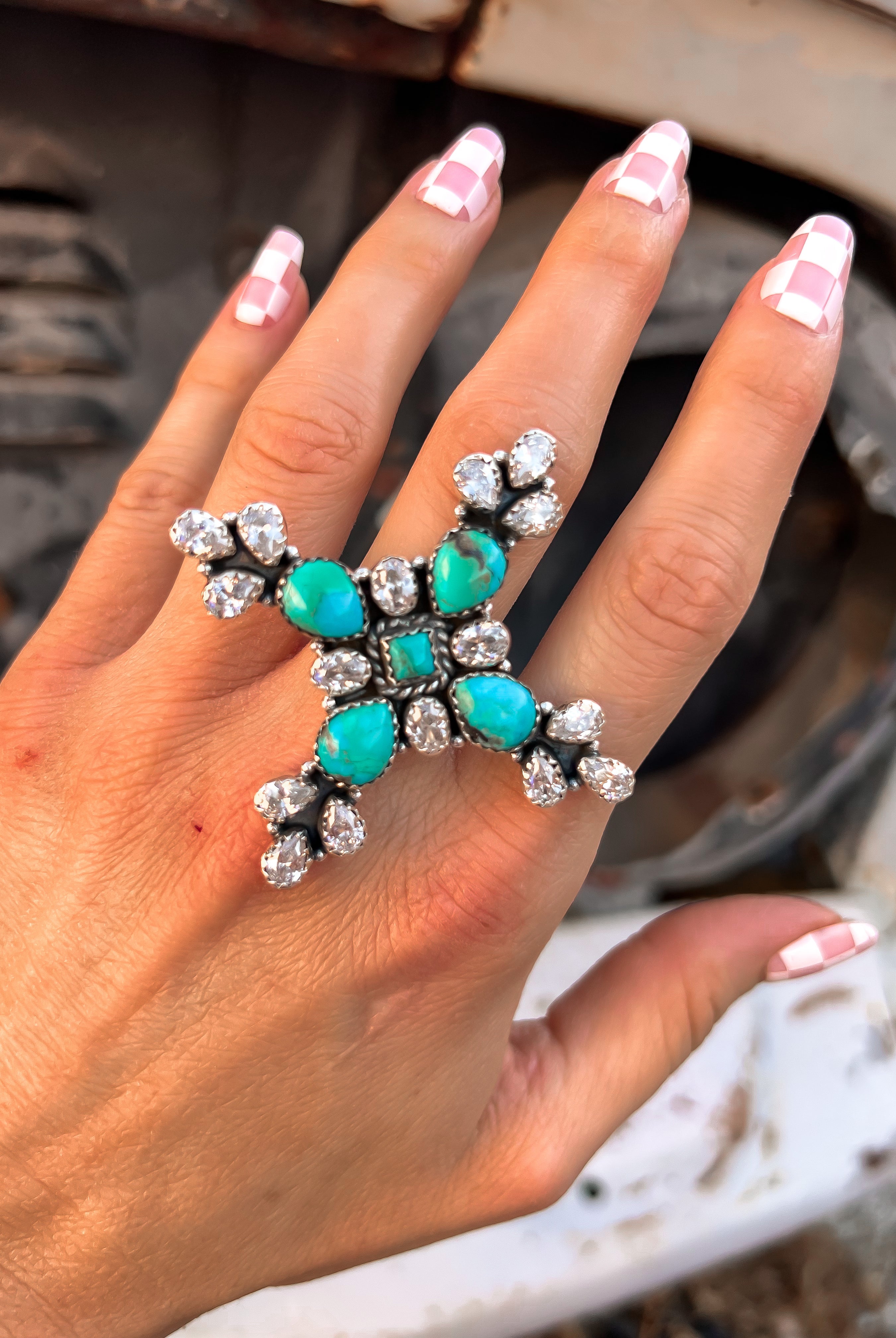 Brooks' Favorite Turquoise Ring | Multiple Stone Options!-Rings-Krush Kandy, Women's Online Fashion Boutique Located in Phoenix, Arizona (Scottsdale Area)