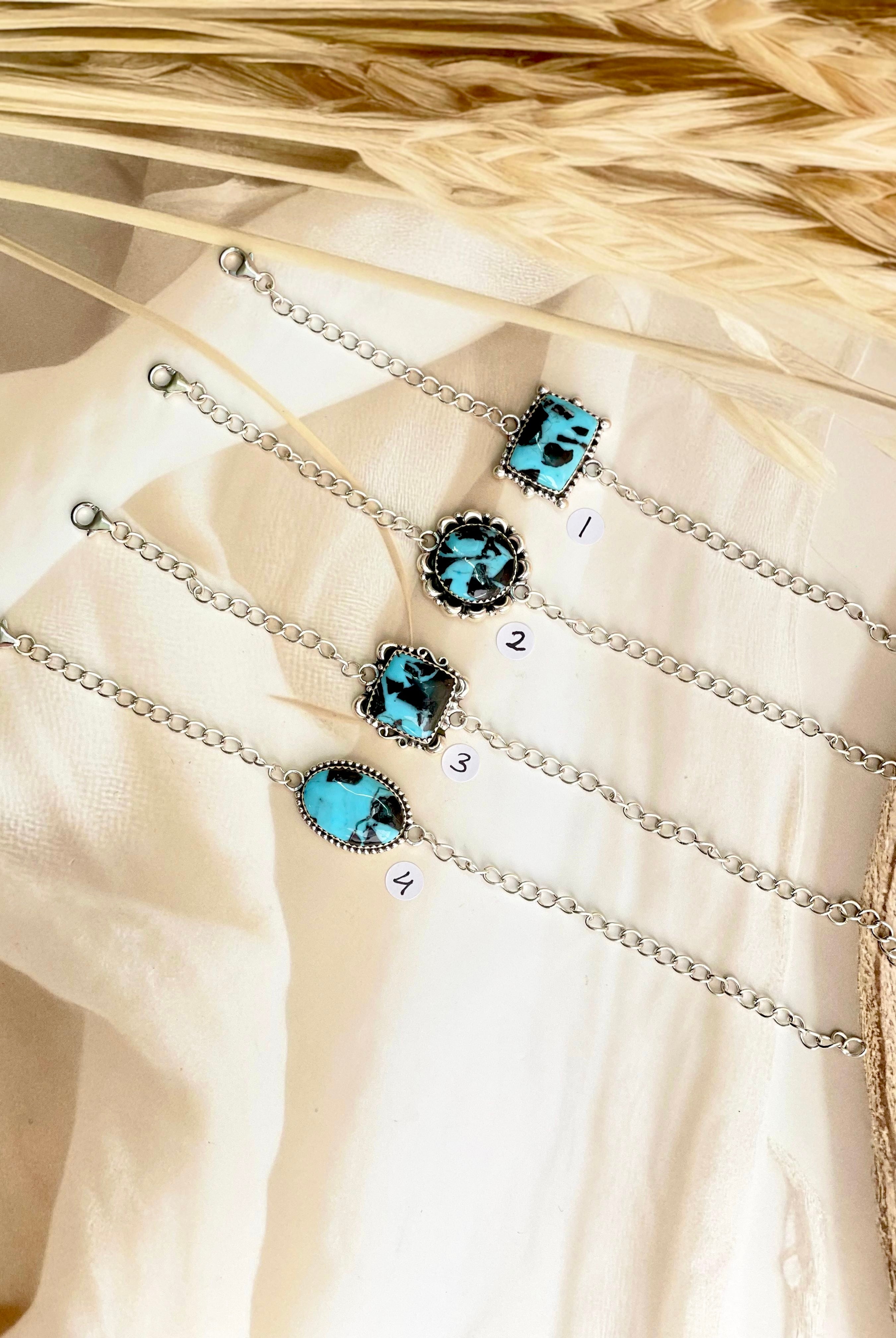 Cutest Dahlia Boho Slab Bracelets-Bracelets-Krush Kandy, Women's Online Fashion Boutique Located in Phoenix, Arizona (Scottsdale Area)