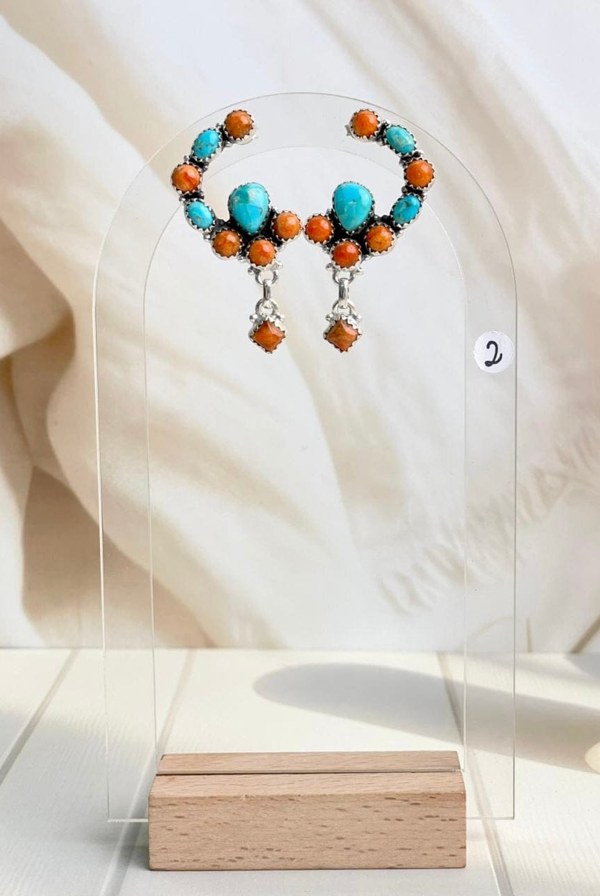 Open Curve Drop Dangle Earrings-Earrings-Krush Kandy, Women's Online Fashion Boutique Located in Phoenix, Arizona (Scottsdale Area)