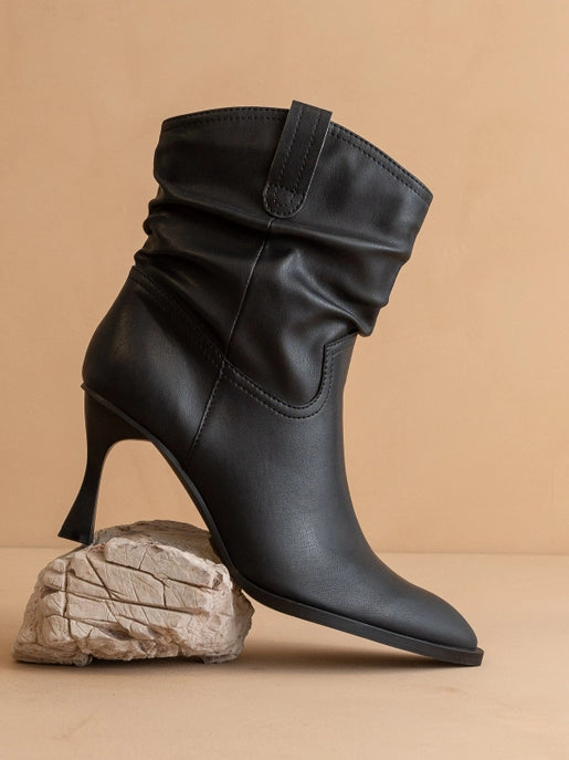 The Riga - Western Inspired Slouch Boots-Boots-Krush Kandy, Women's Online Fashion Boutique Located in Phoenix, Arizona (Scottsdale Area)