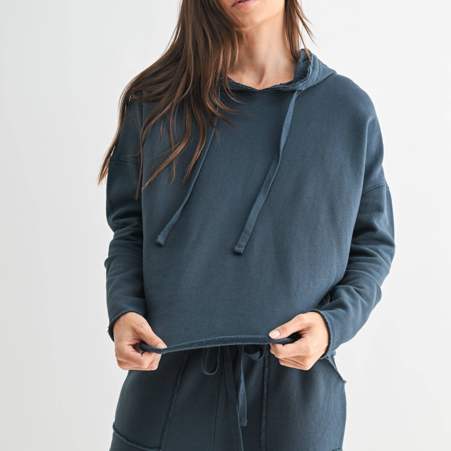 Loose Fit Hoodie Sweater-Hoodies-Krush Kandy, Women's Online Fashion Boutique Located in Phoenix, Arizona (Scottsdale Area)