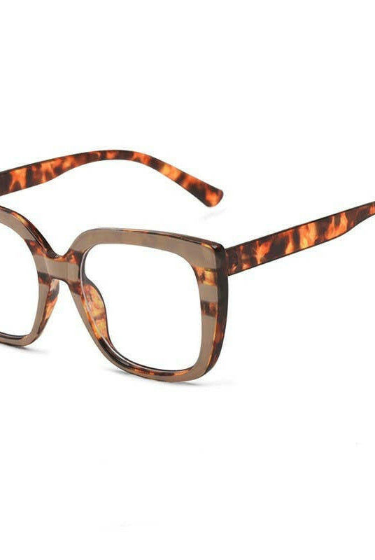 Stylish Leopard Print Anti-Blue Light Glasses Frames-Krush Kandy, Women's Online Fashion Boutique Located in Phoenix, Arizona (Scottsdale Area)