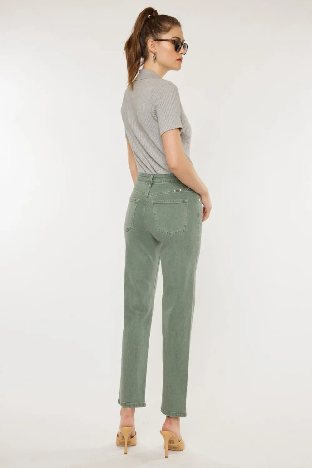 Kancan Ultra High Rise Straight Jeans-Krush Kandy, Women's Online Fashion Boutique Located in Phoenix, Arizona (Scottsdale Area)