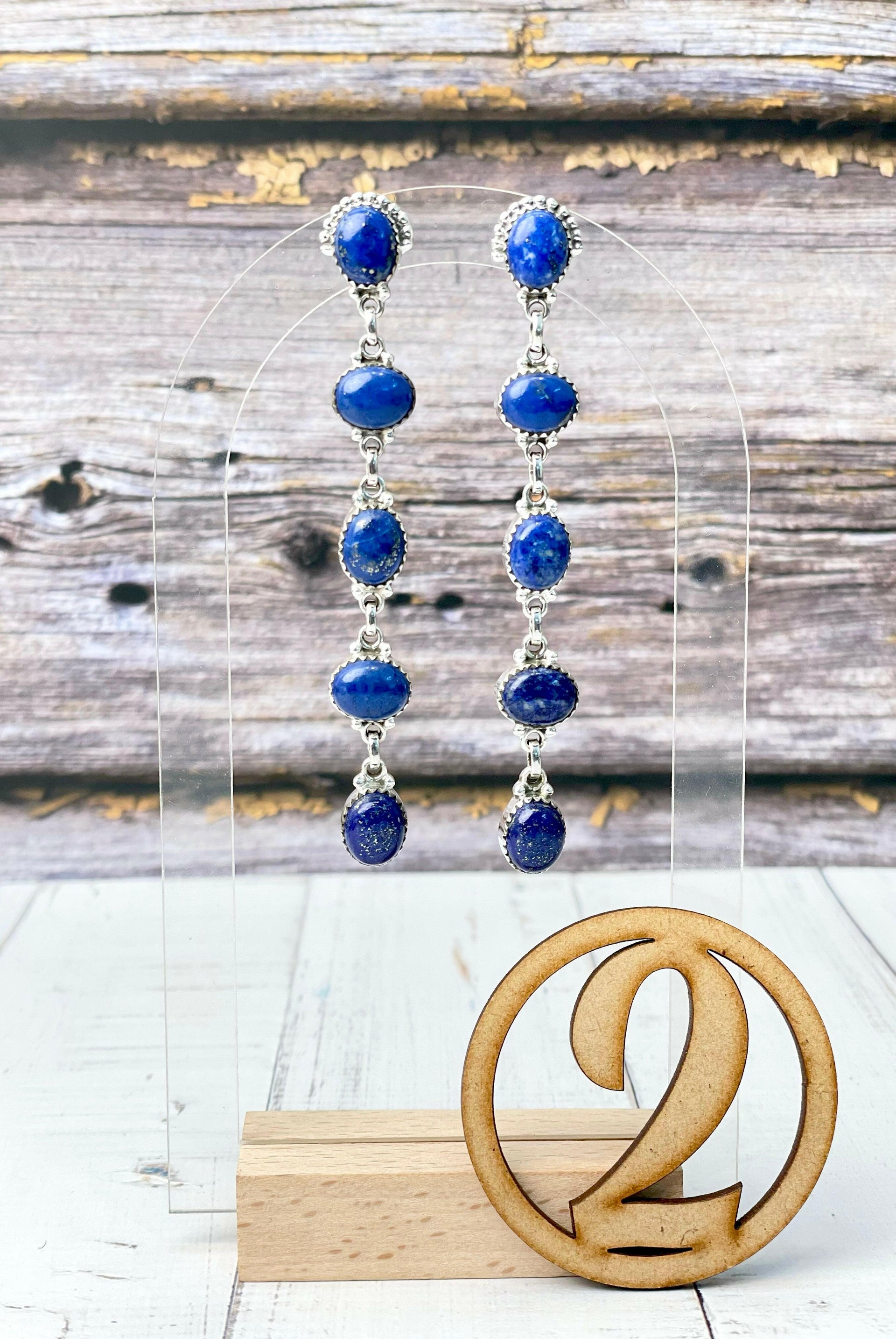 Klassic Dangle Stone Drop Earrings-Earrings-Krush Kandy, Women's Online Fashion Boutique Located in Phoenix, Arizona (Scottsdale Area)